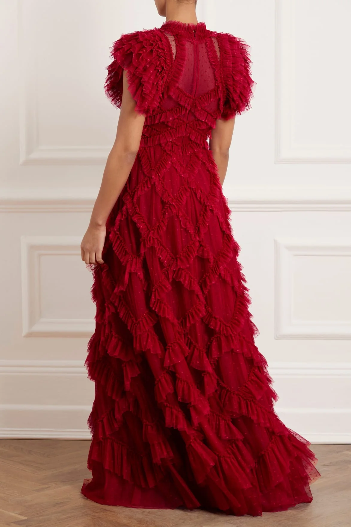 Genevieve Ruffle Gown - Image 13