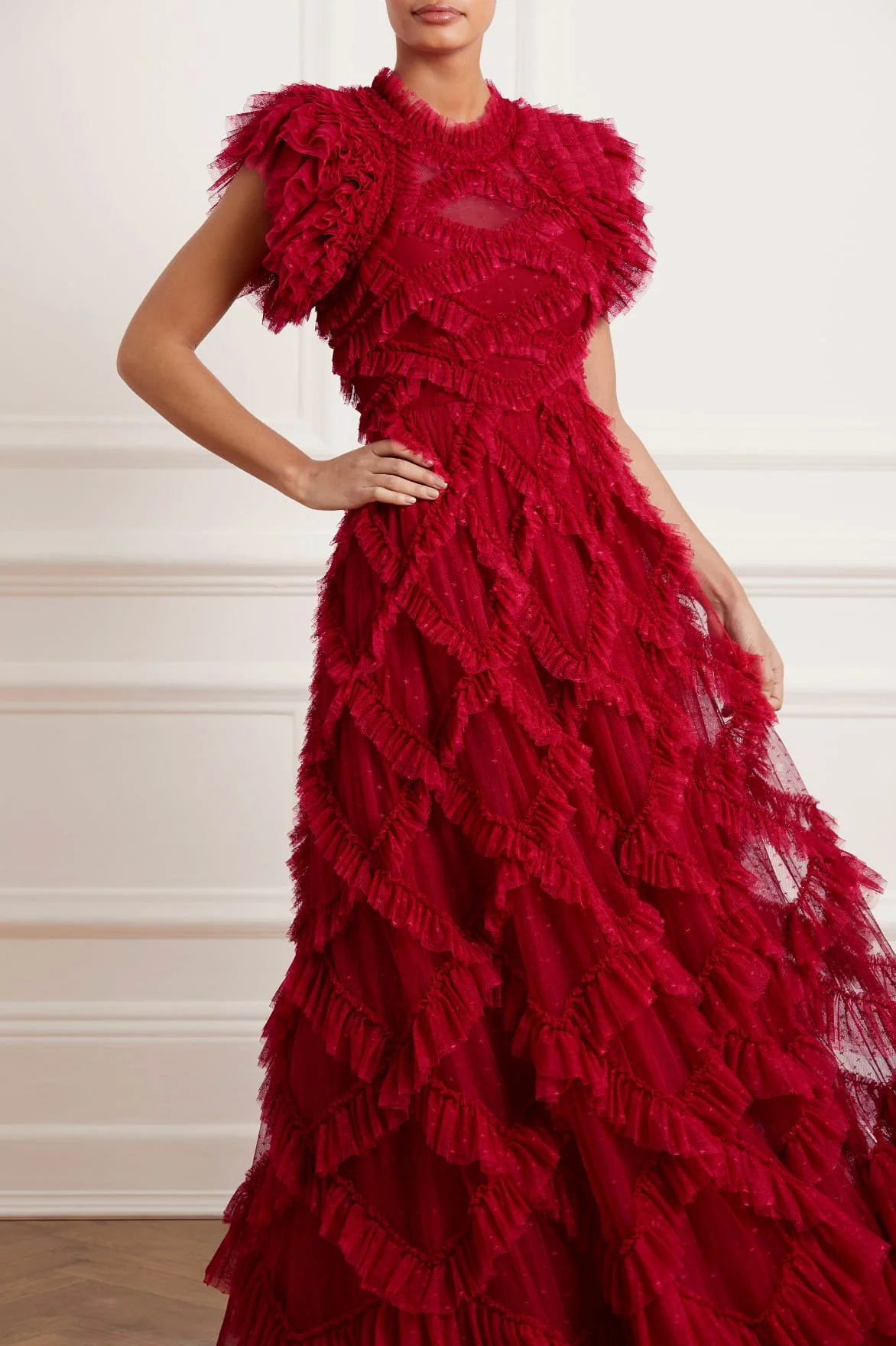 Genevieve Ruffle Gown - Image 5
