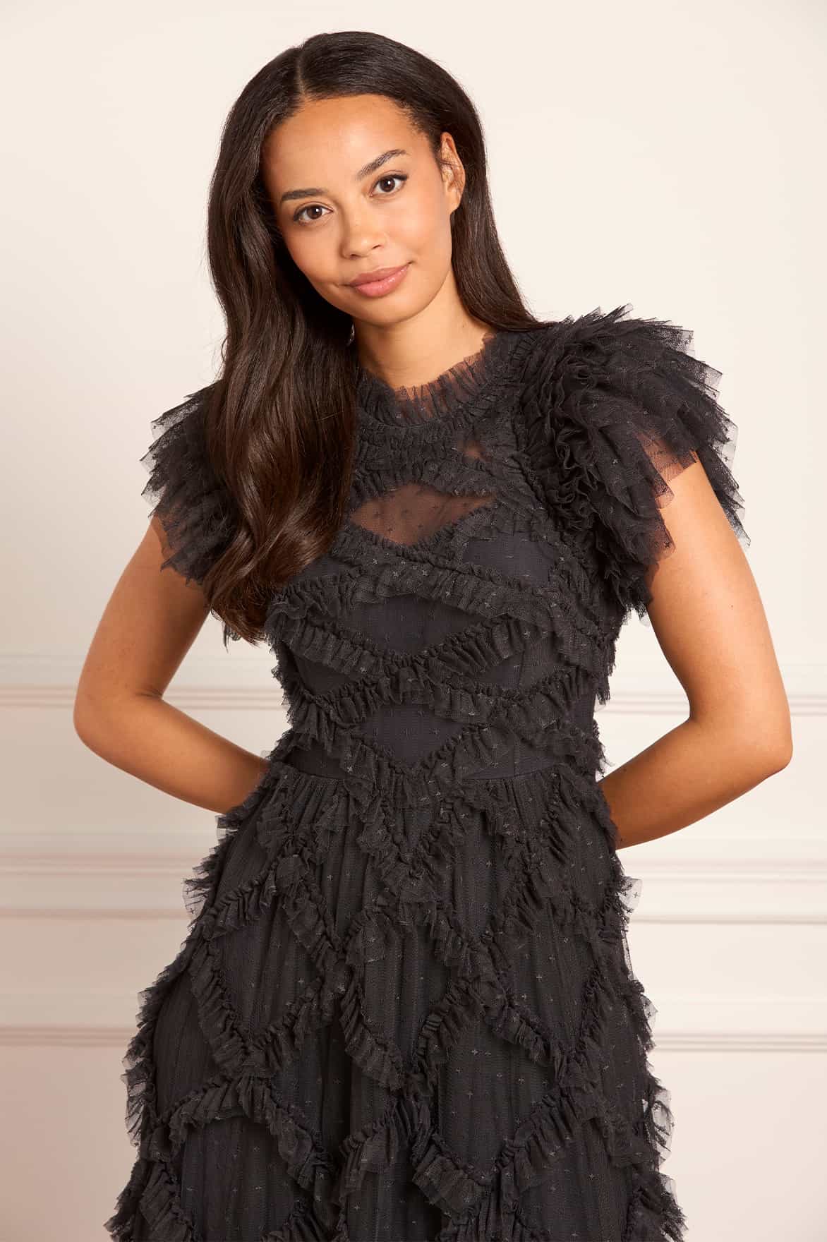 Genevieve Ruffle Gown - Image 3