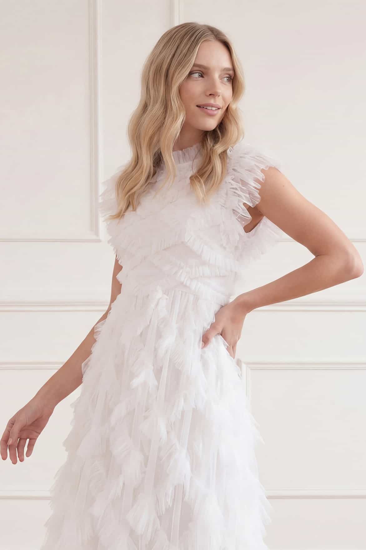 Genevieve Ruffle Gown - Image 4