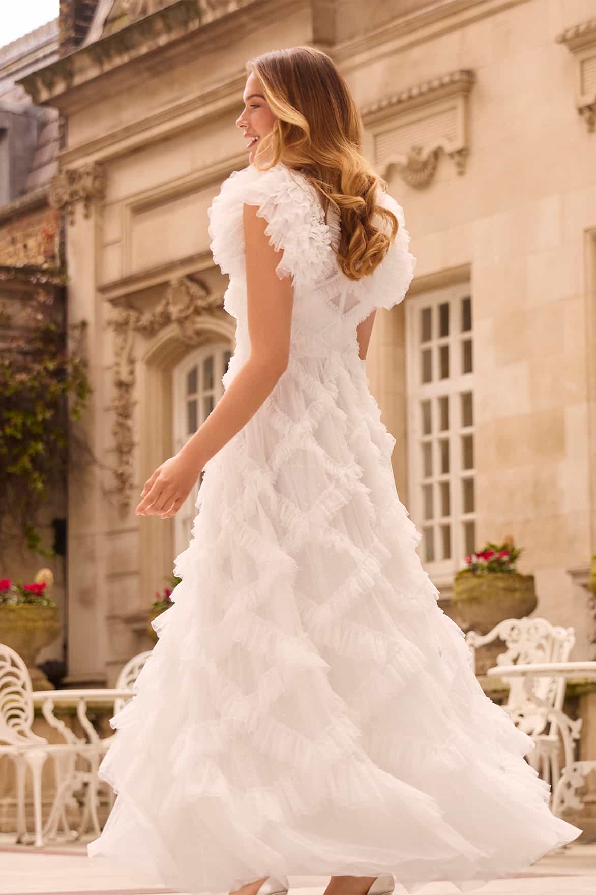Genevieve Ruffle Gown - Image 6
