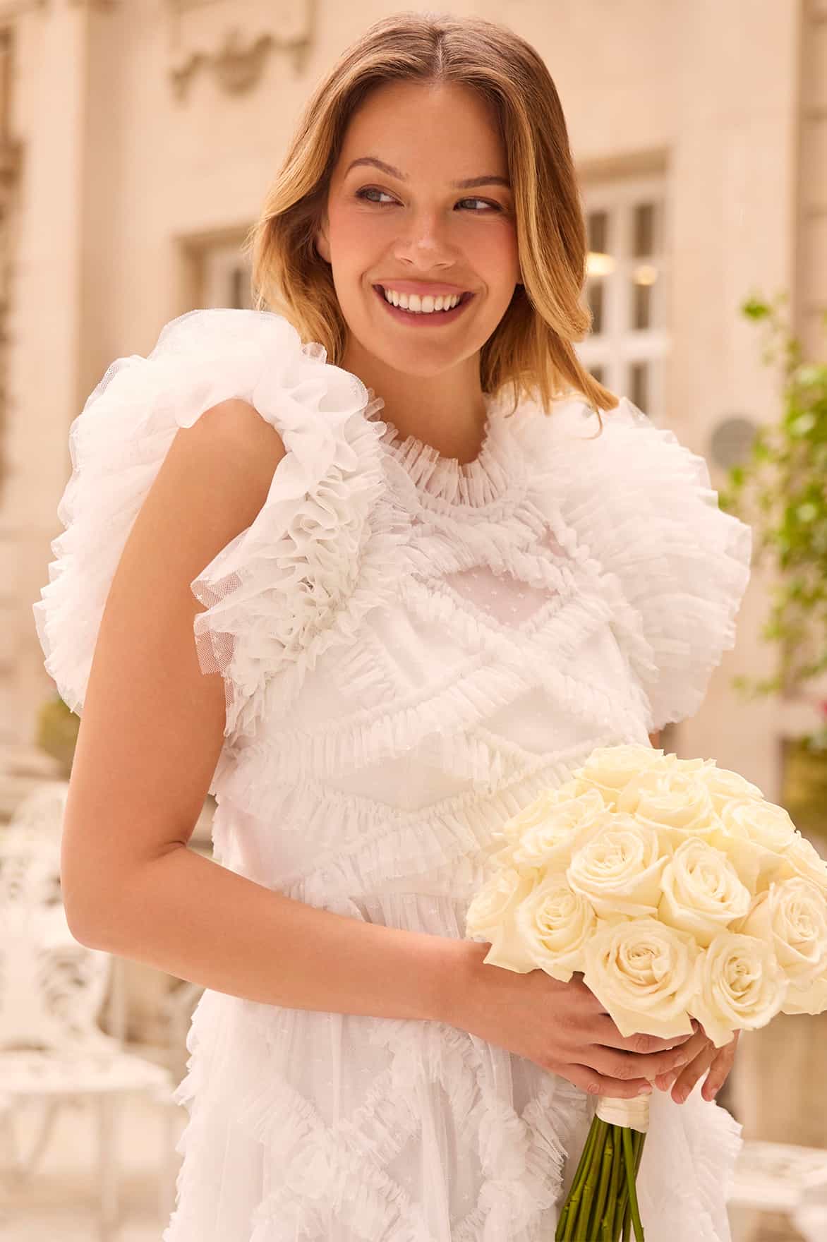 Genevieve Ruffle Gown - Image 7