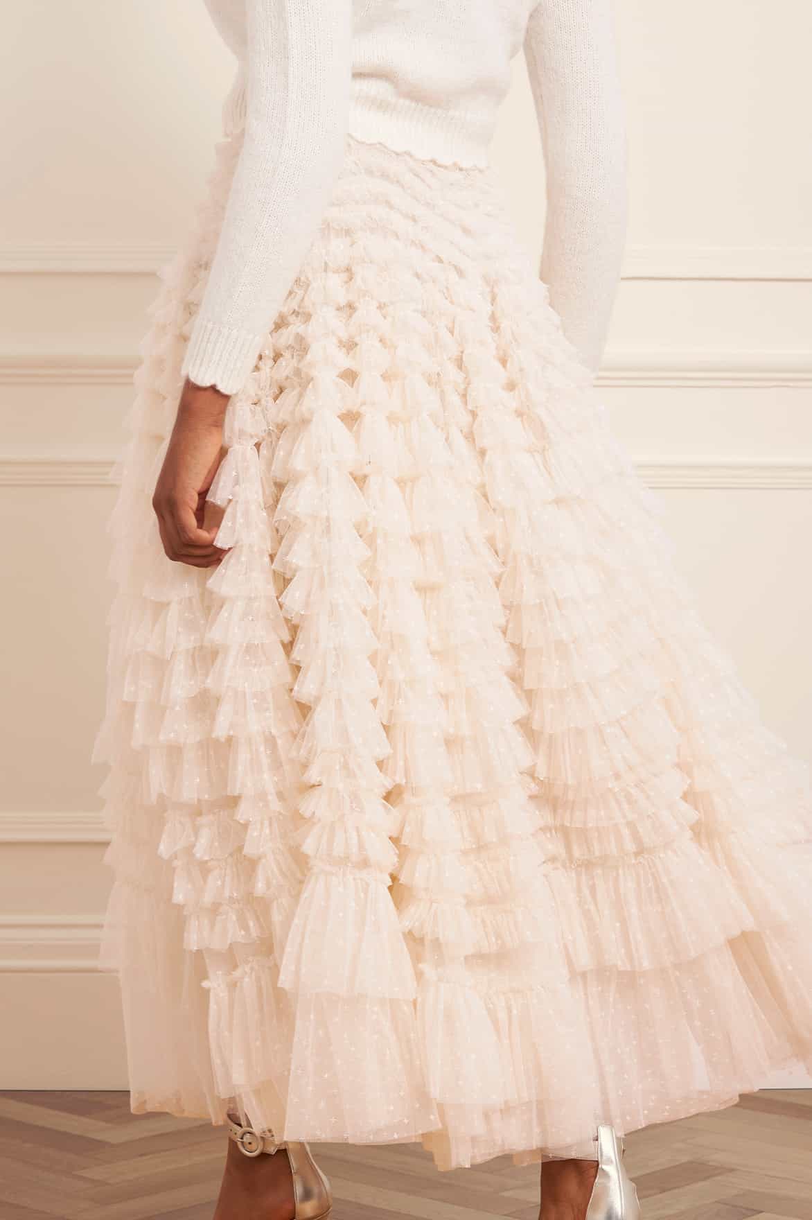 Hattie Ruffle Ankle Skirt - Image 5