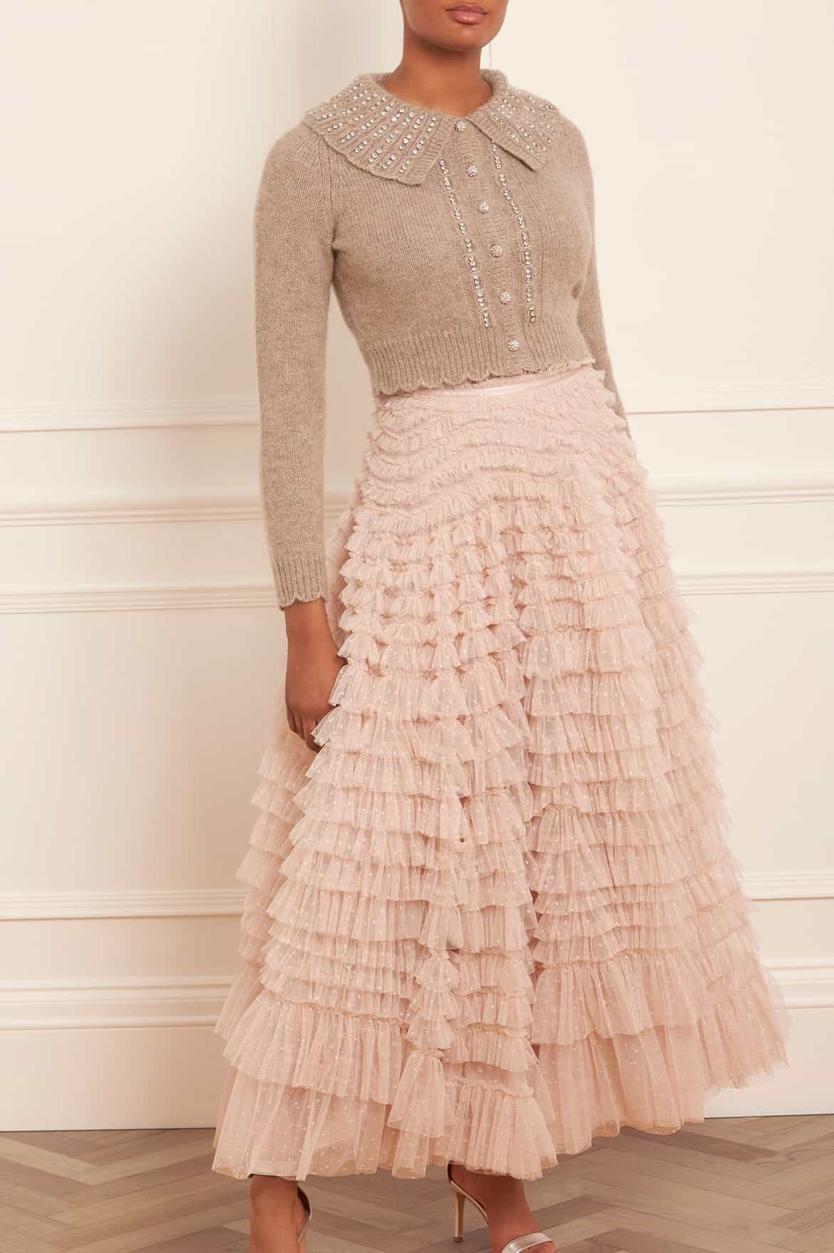 Hattie Ruffle Ankle Skirt - Image 3