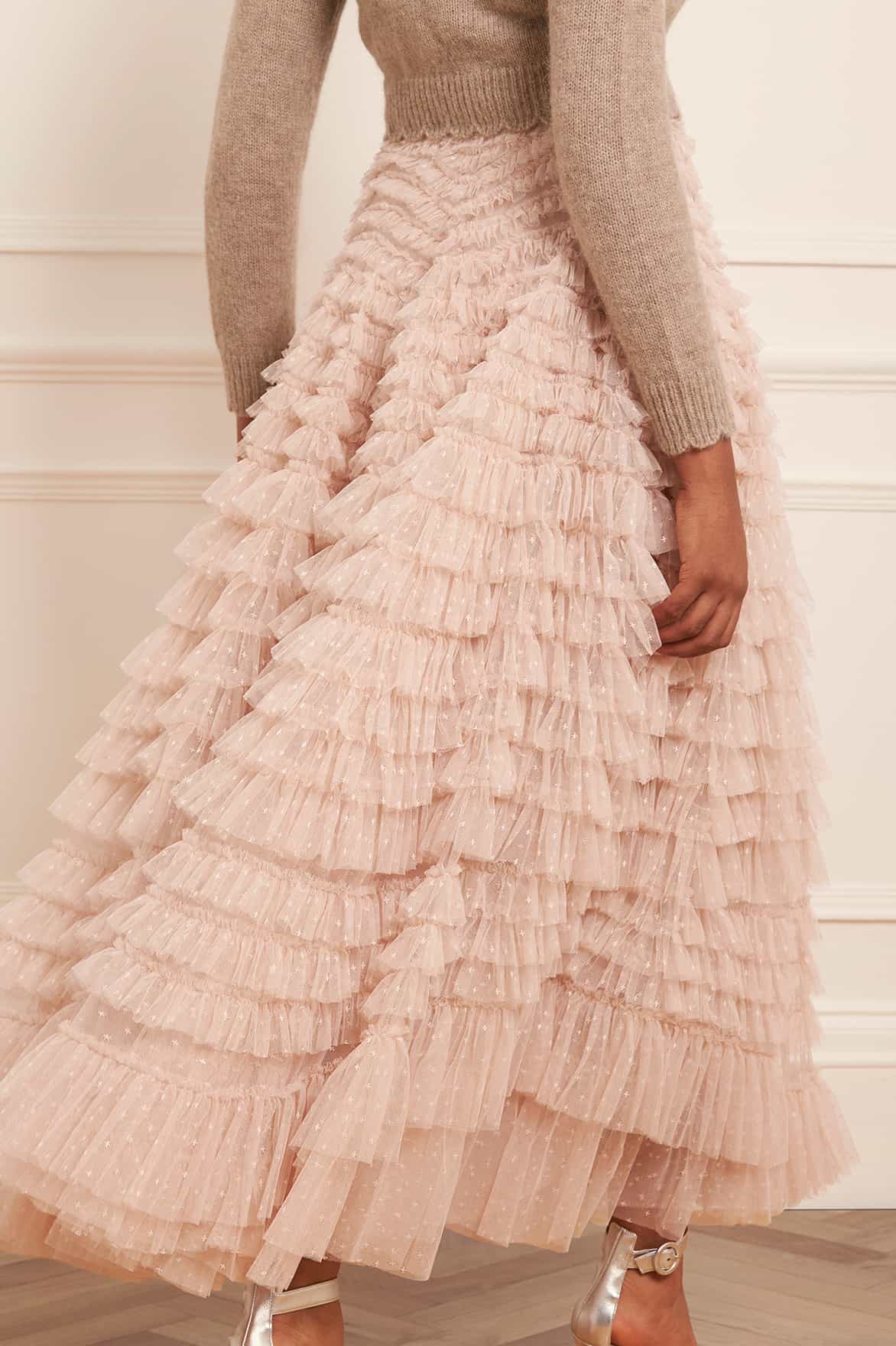 Hattie Ruffle Ankle Skirt - Image 5