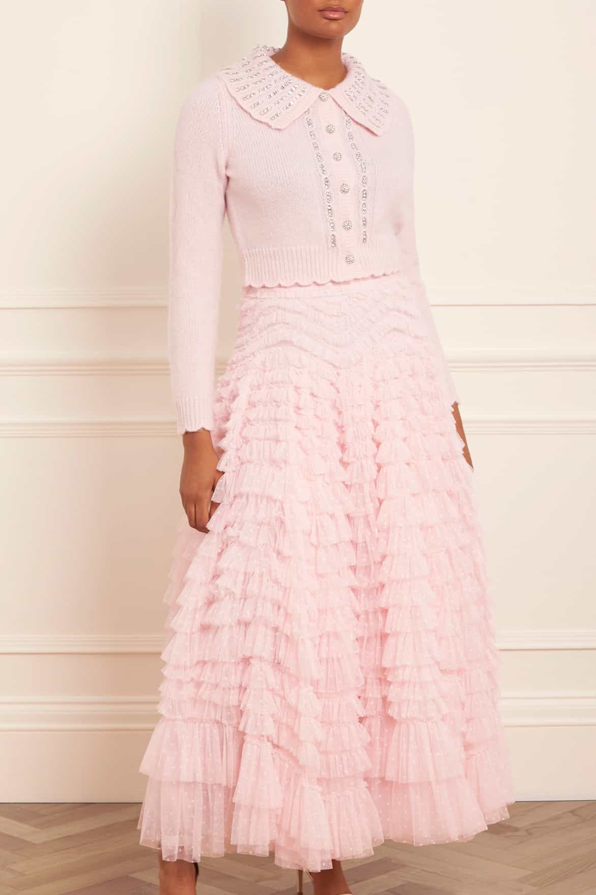 Hattie Ruffle Ankle Skirt - Image 3