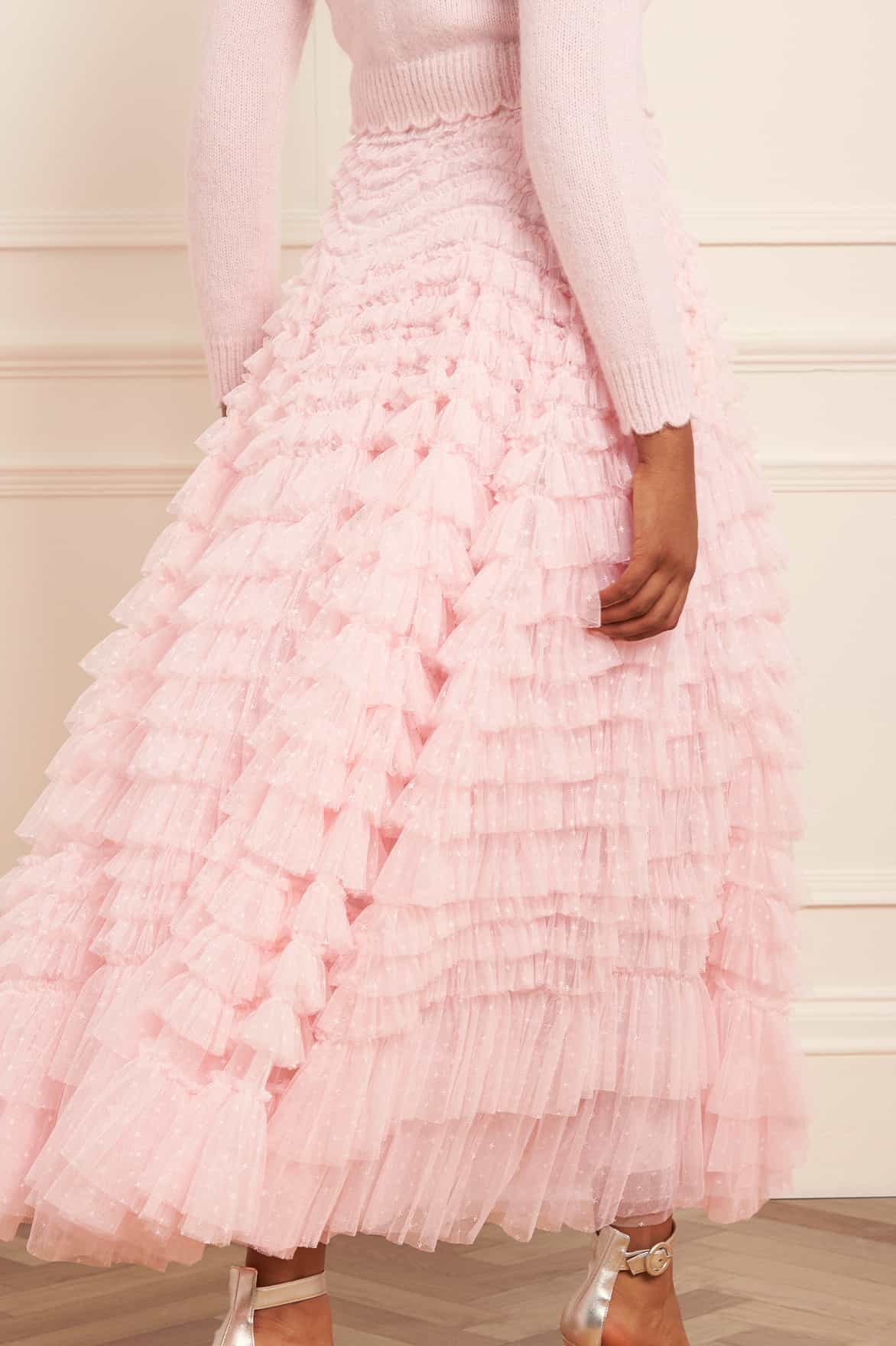 Hattie Ruffle Ankle Skirt - Image 5