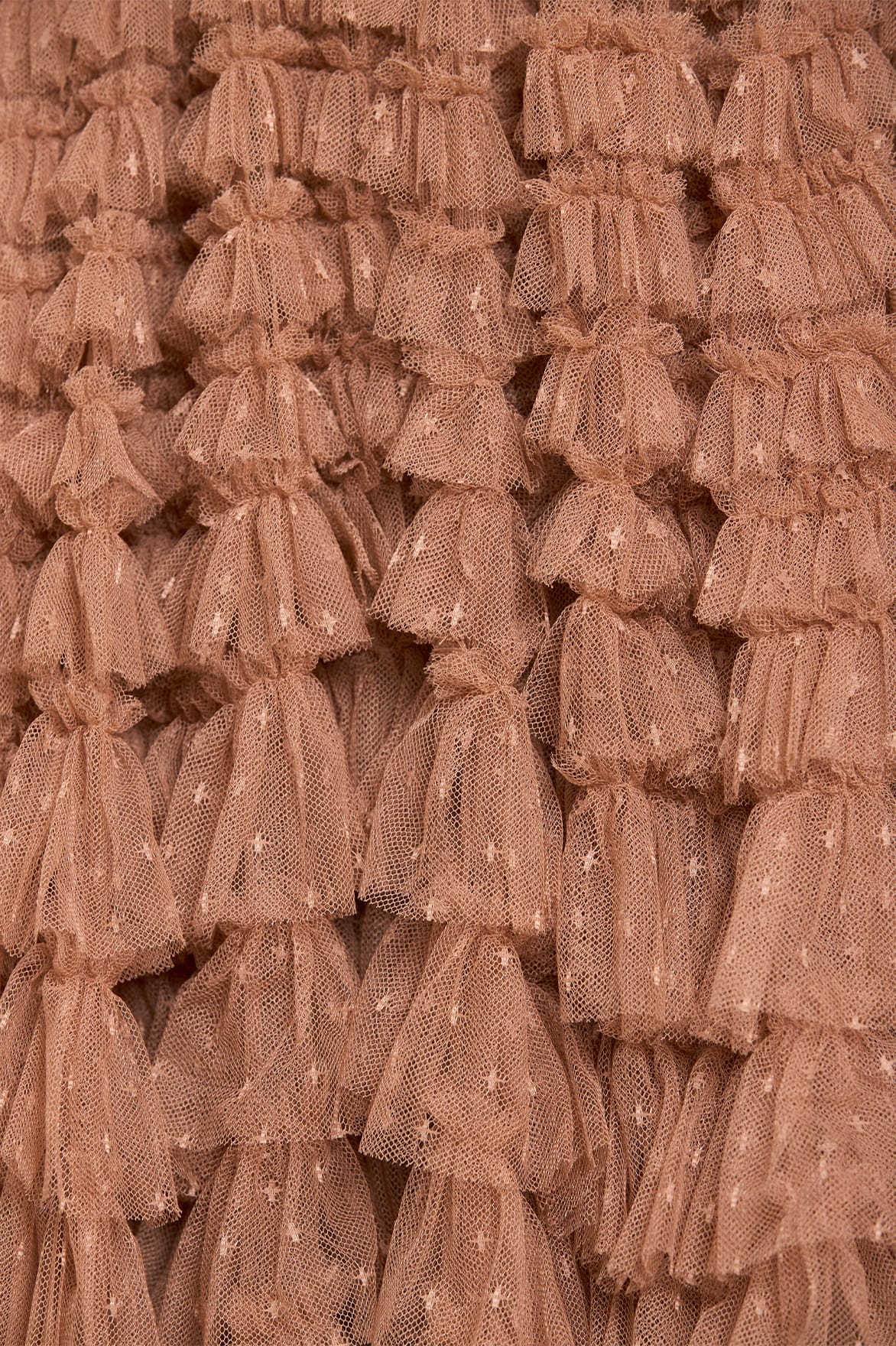 Hattie Ruffle Strapless Ankle Gown - Image 5
