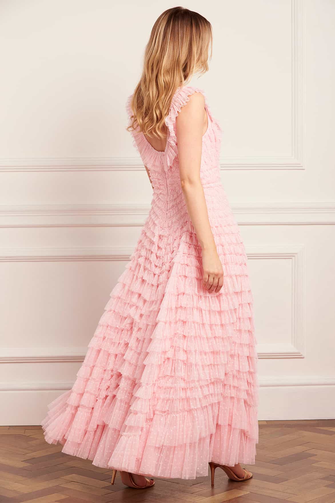 Hattie Scoop Neck Ankle Gown - Image 5