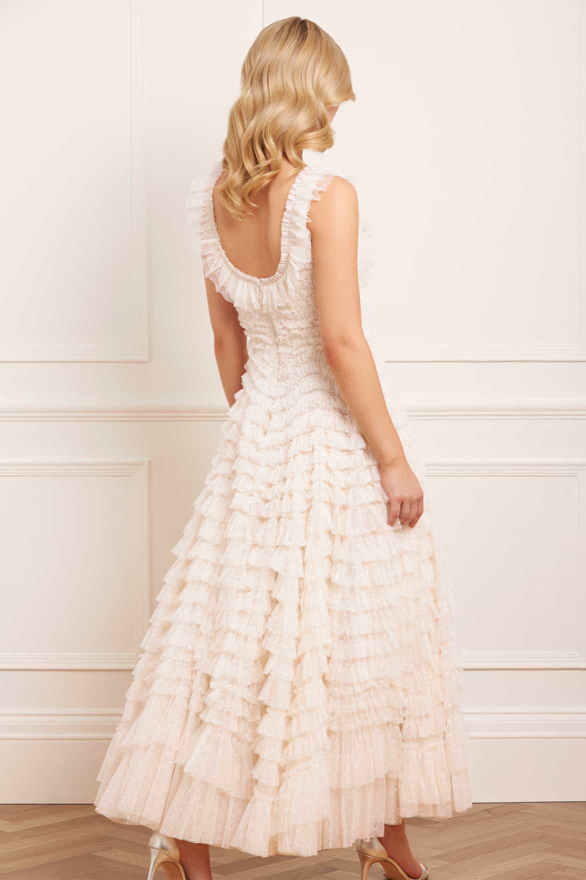 Hattie Scoop Neck Ankle Gown - Image 7