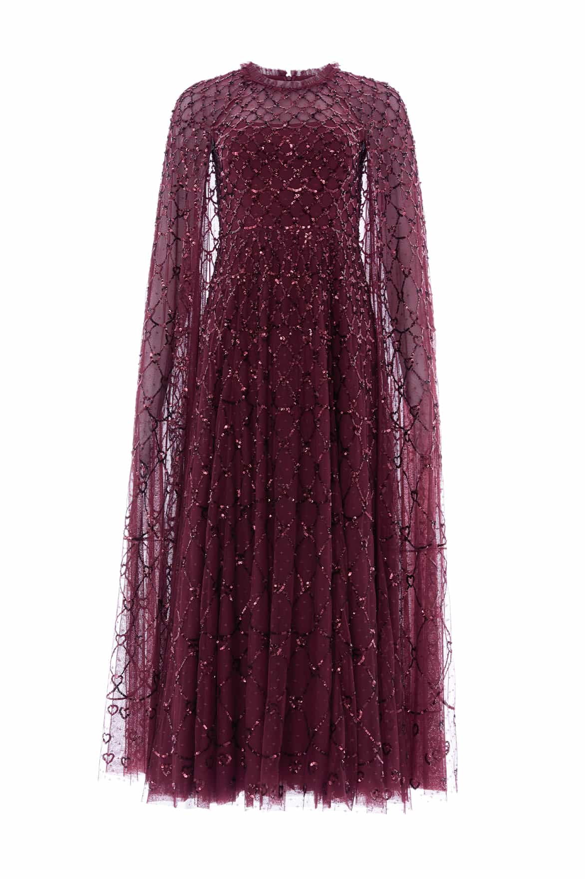 Heart Lattice Ankle Gown - Image 2