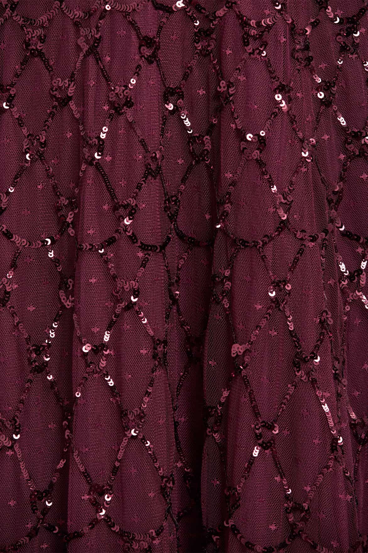 Heart Lattice Ankle Gown - Image 4