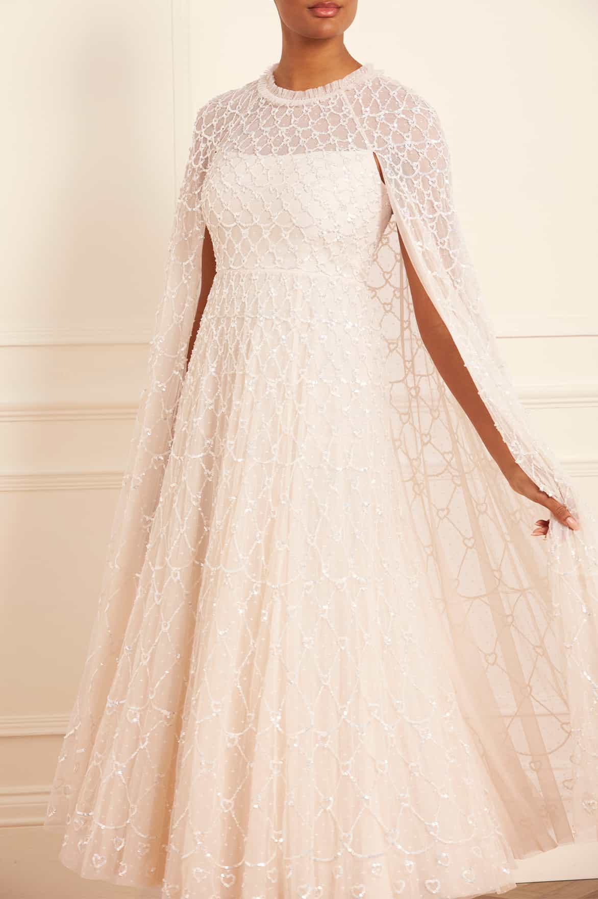 Heart Lattice Ankle Gown - Image 2