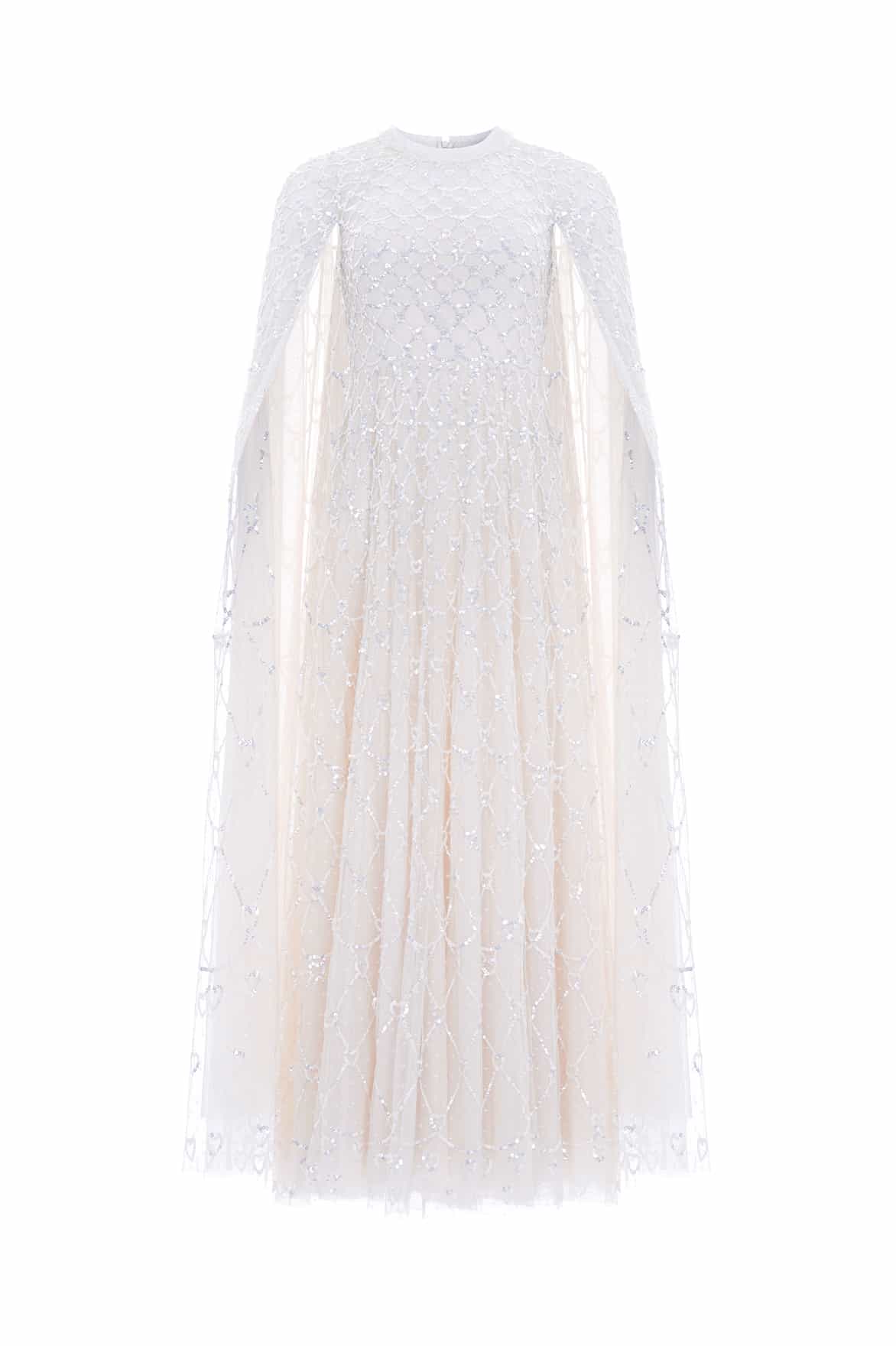 Heart Lattice Ankle Gown - Image 3