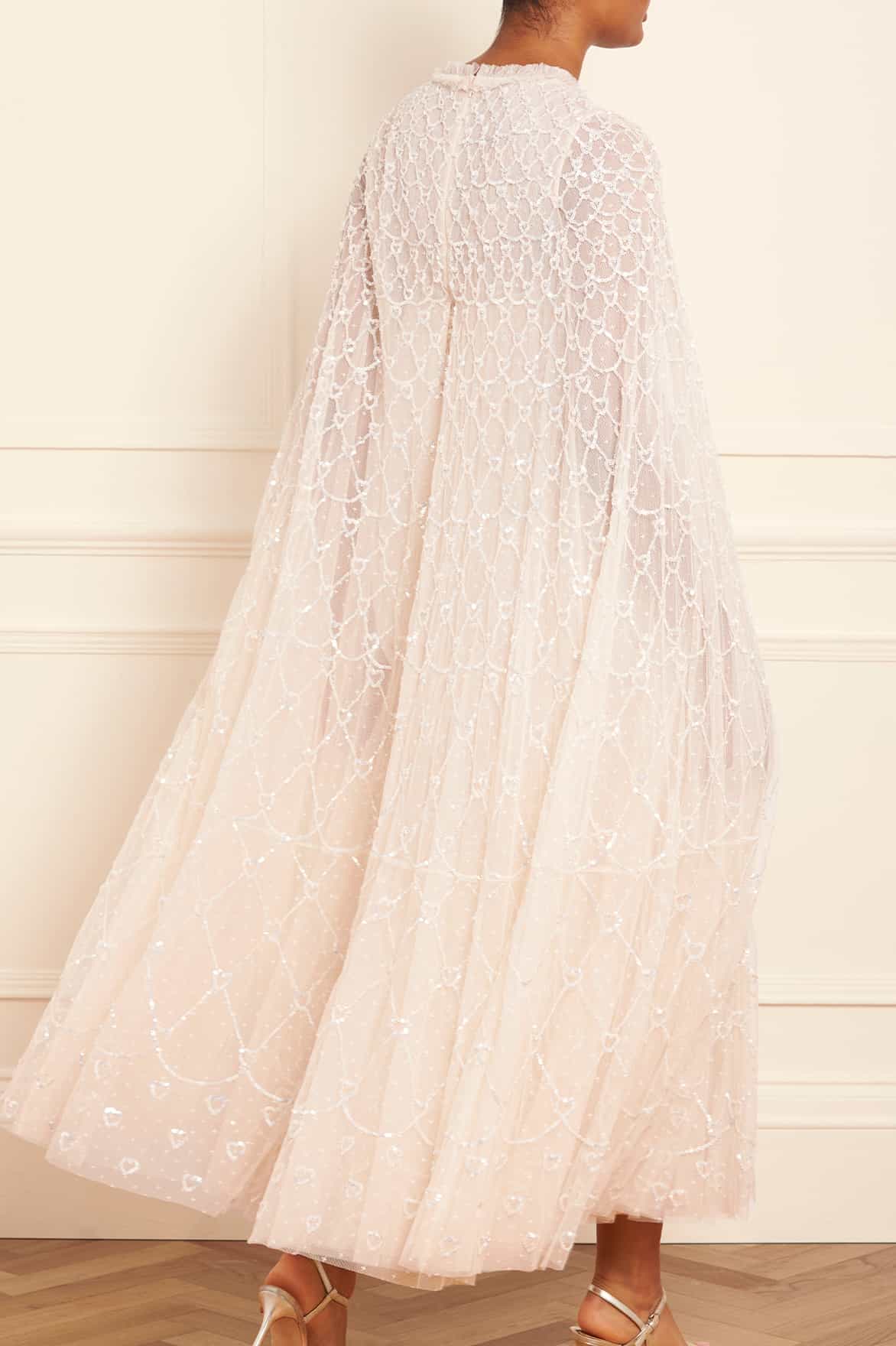 Heart Lattice Ankle Gown - Image 6