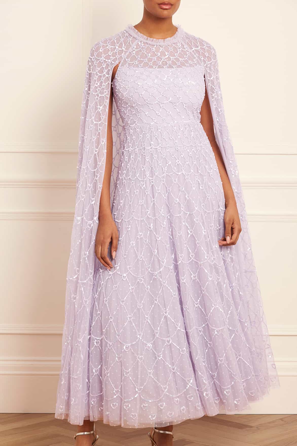 Heart Lattice Ankle Gown - Image 2