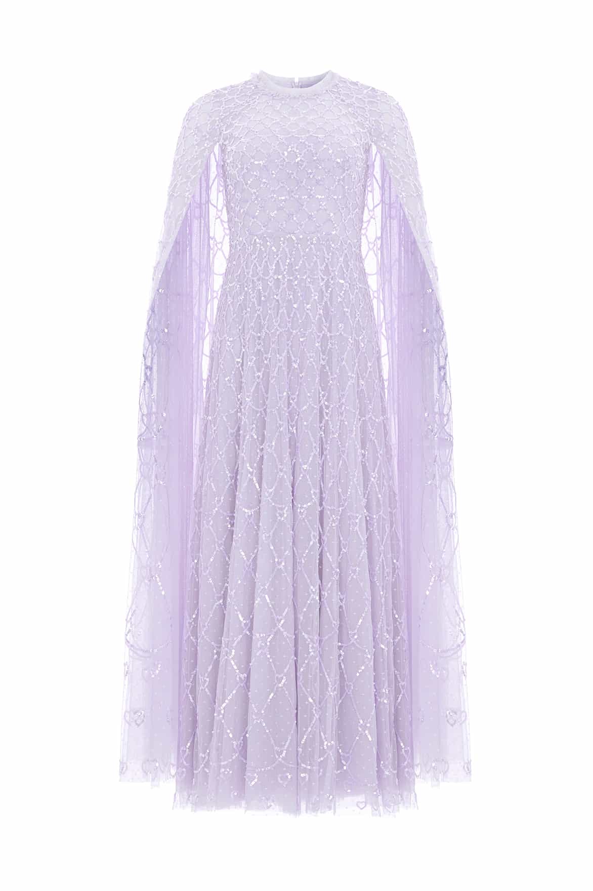 Heart Lattice Ankle Gown - Image 3