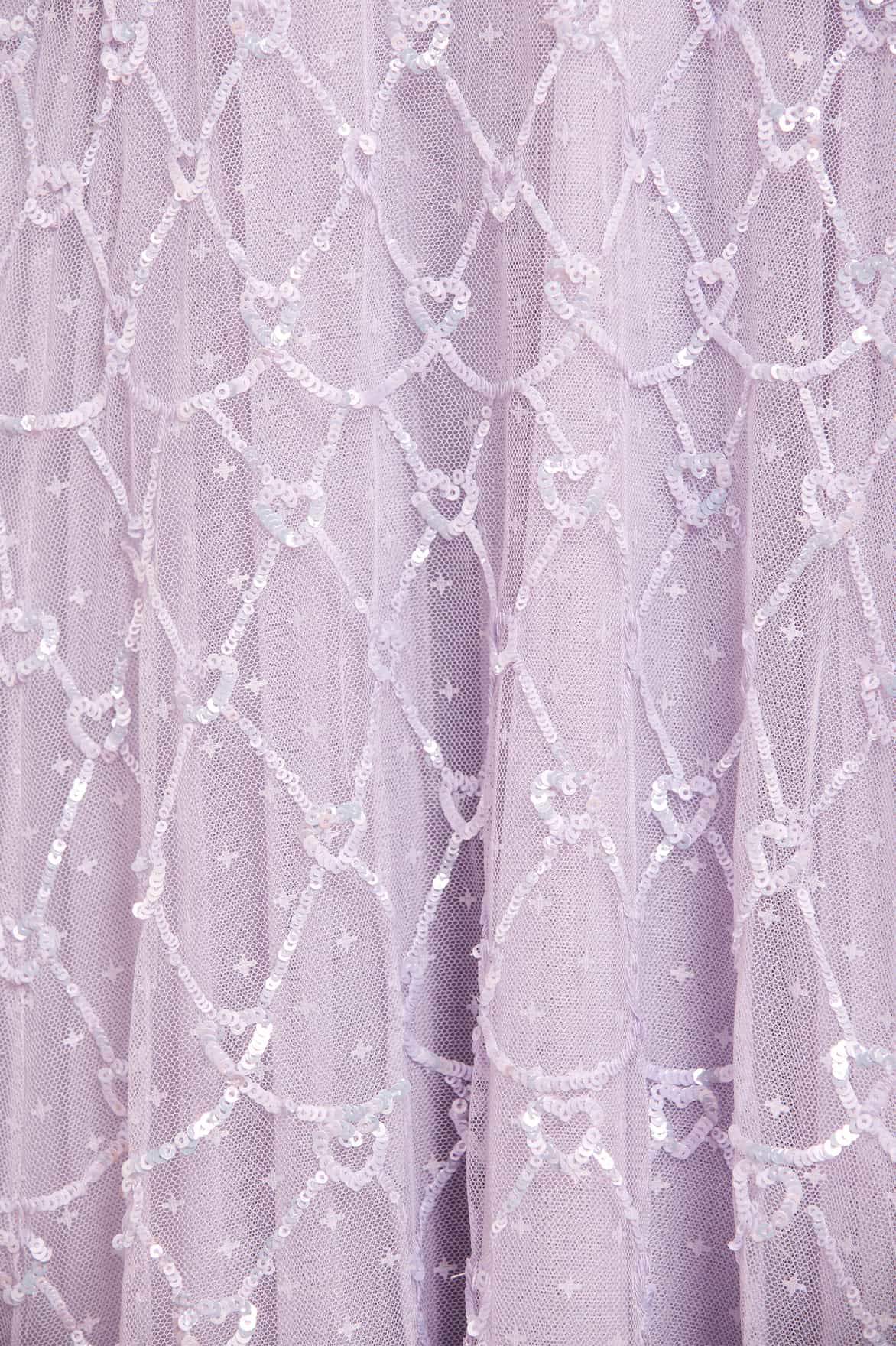 Heart Lattice Ankle Gown - Image 4