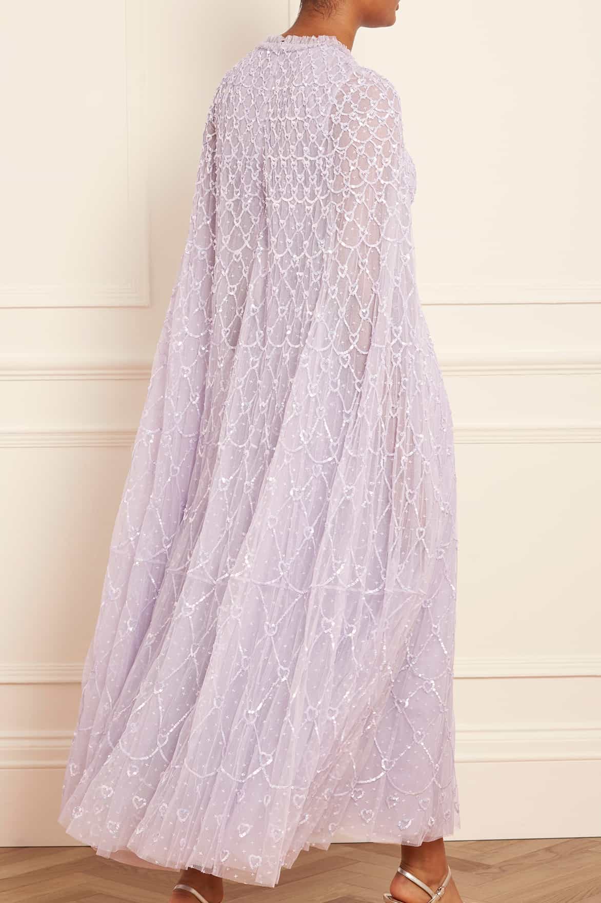 Heart Lattice Ankle Gown - Image 5