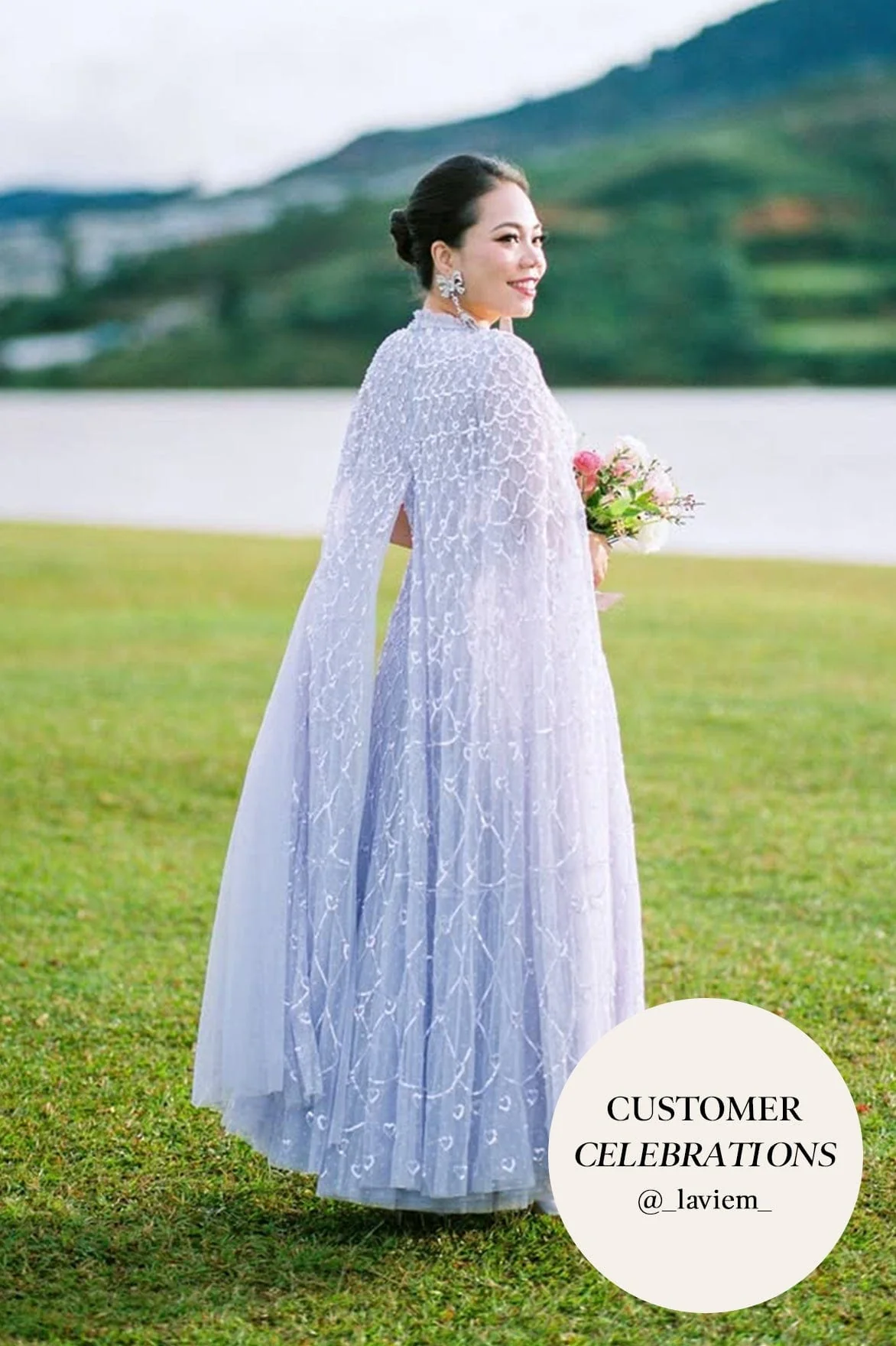 Heart Lattice Ankle Gown - Image 6