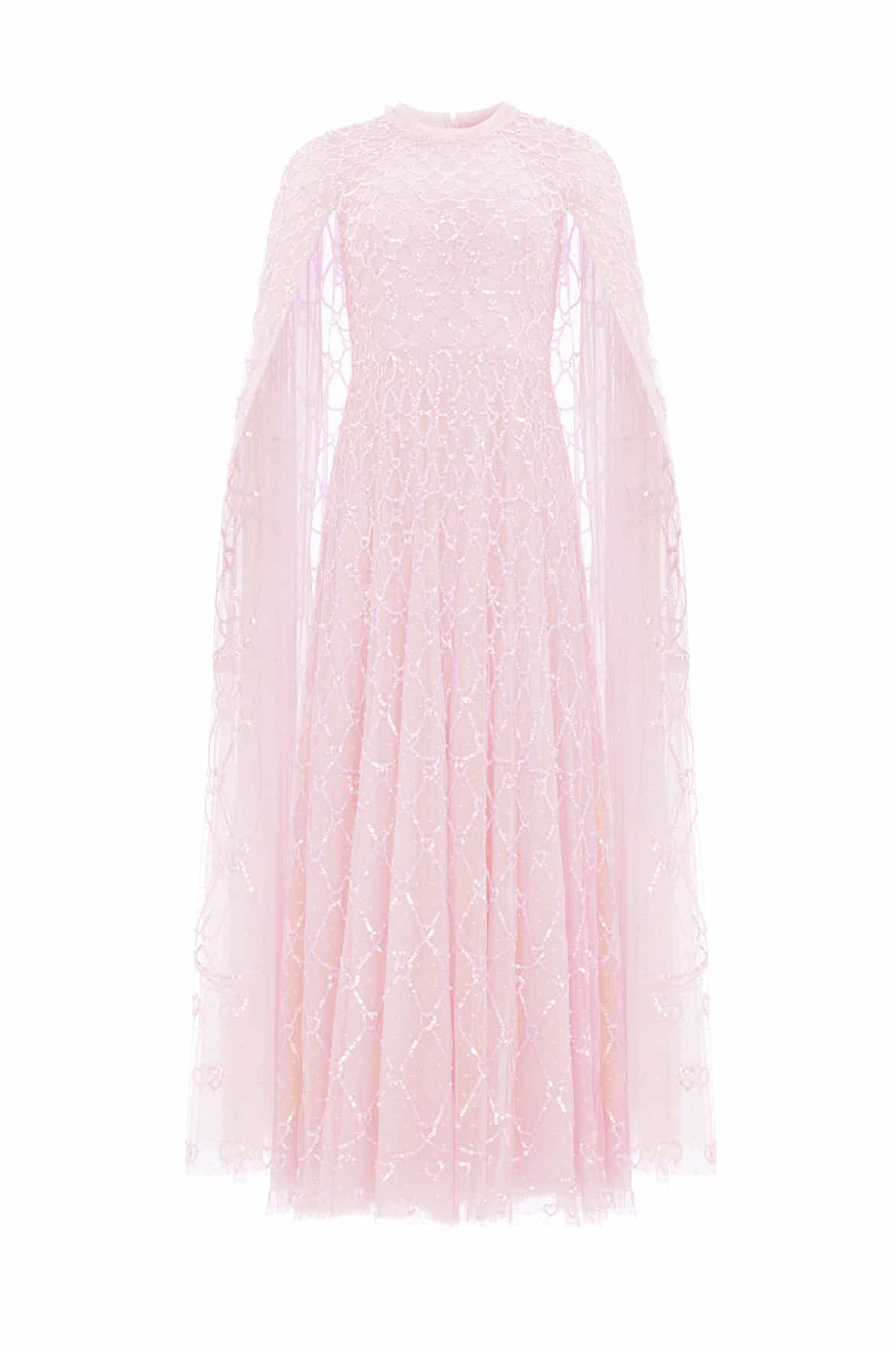 Heart Lattice Ankle Gown - Image 2