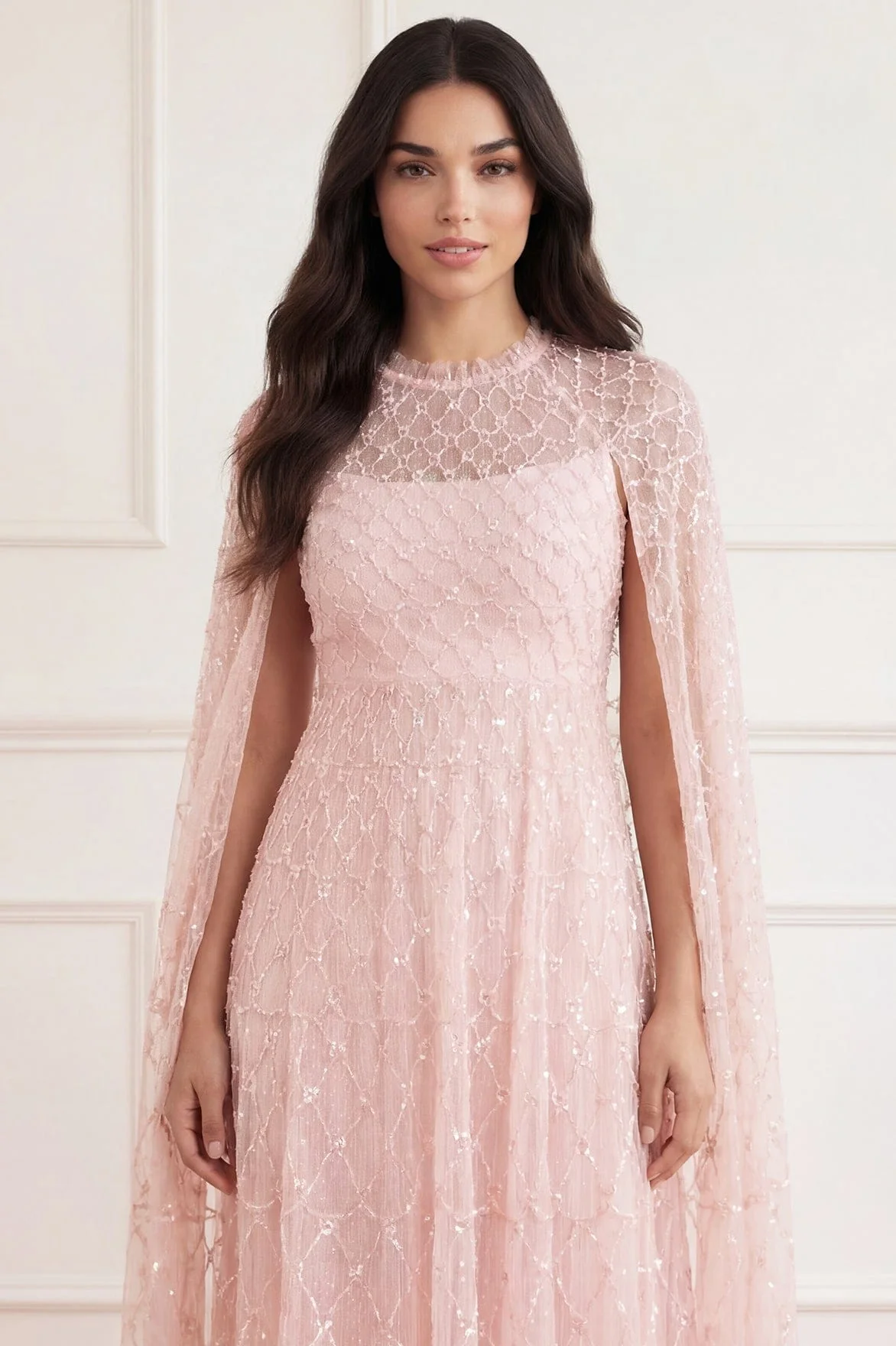 Heart Lattice Ankle Gown - Image 4