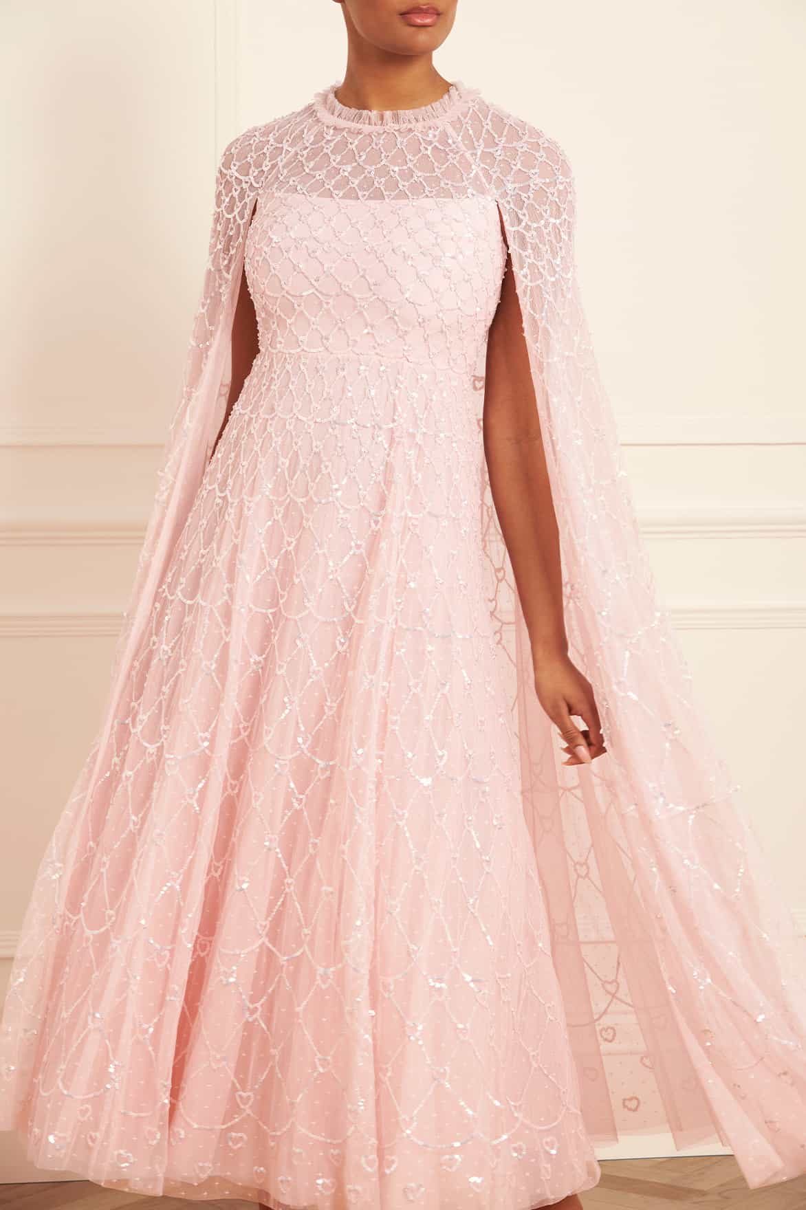 Heart Lattice Ankle Gown - Image 5