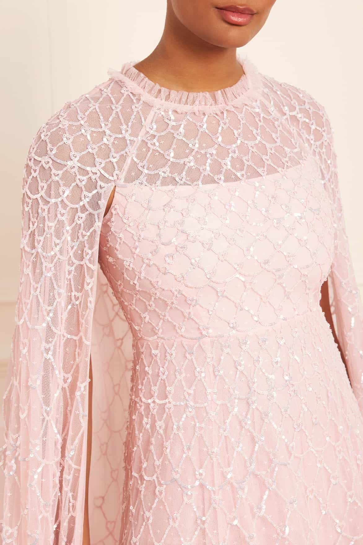 Heart Lattice Ankle Gown - Image 6