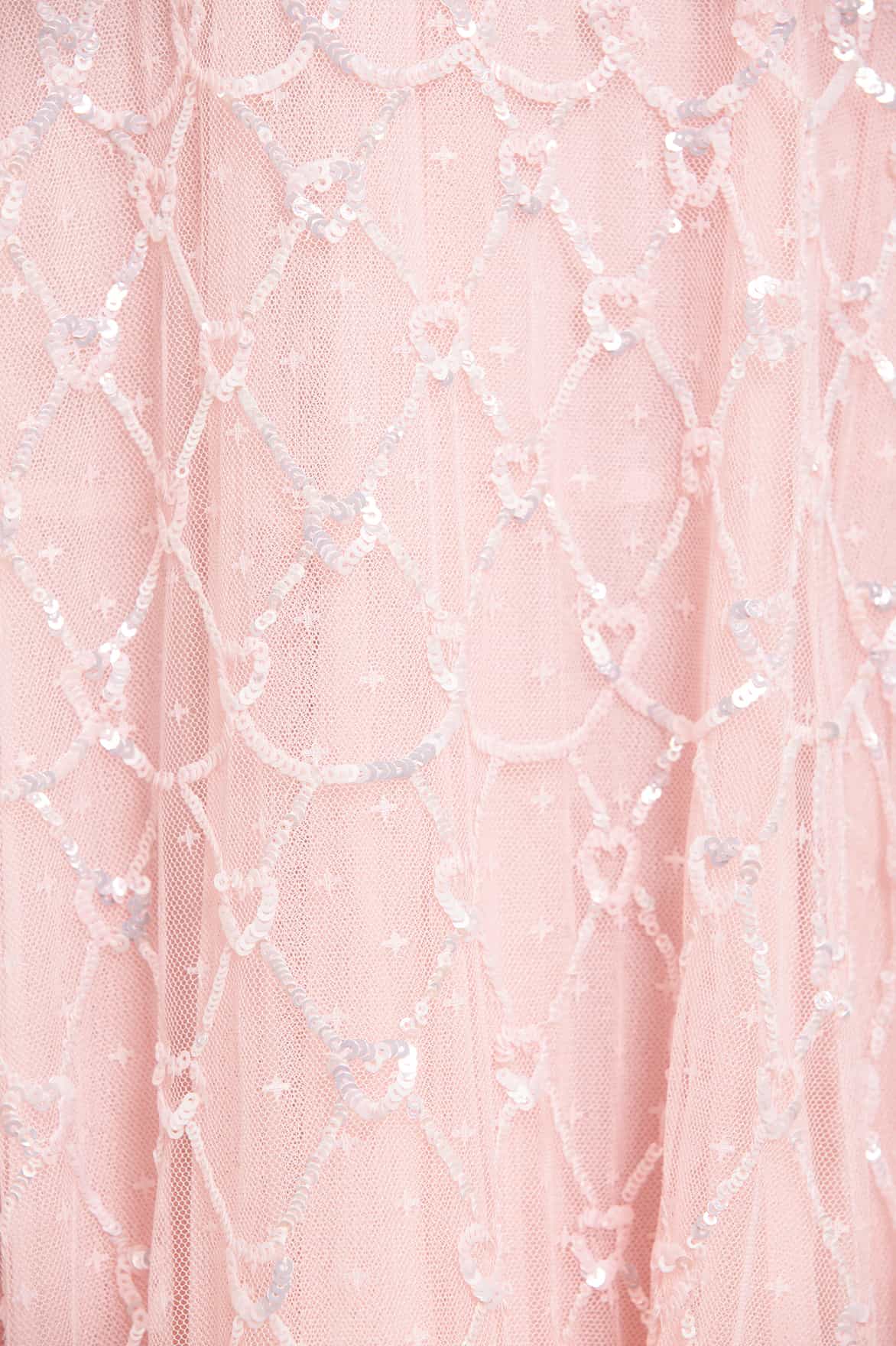 Heart Lattice Ankle Gown - Image 7