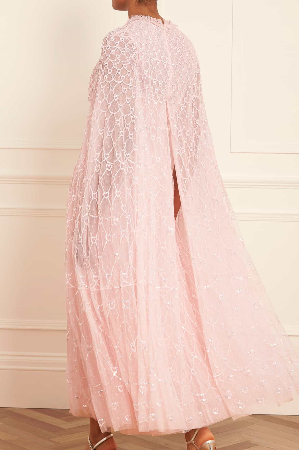 Heart Lattice Ankle Gown - Image 8