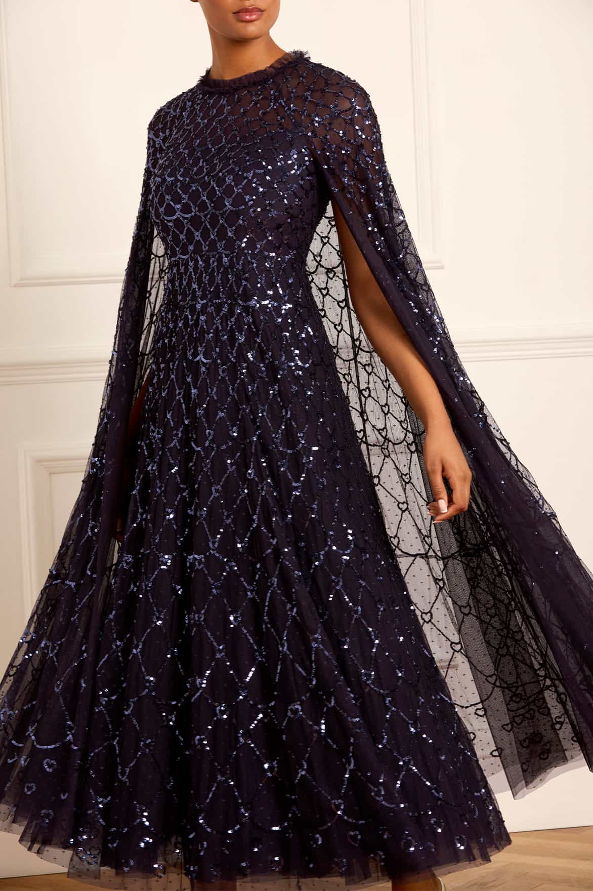 Heart Lattice Ankle Gown - Image 4