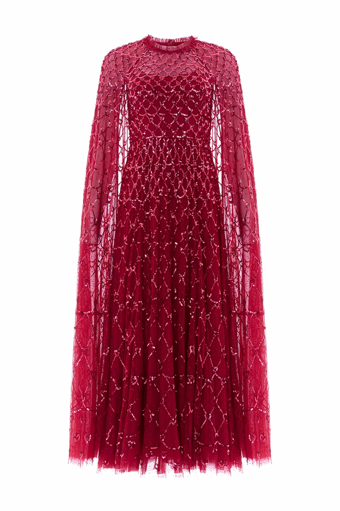 Heart Lattice Ankle Gown - Image 2