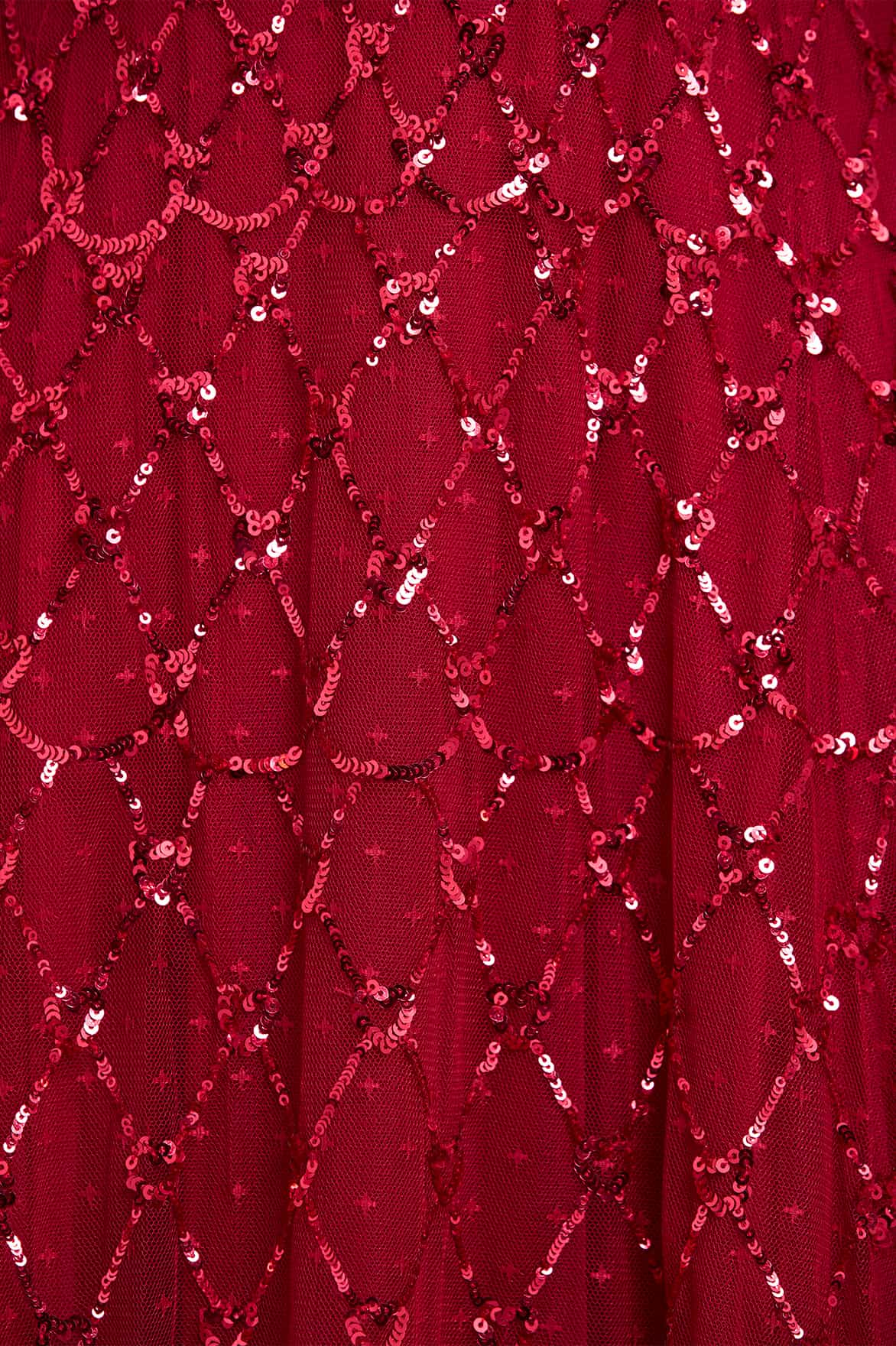 Heart Lattice Ankle Gown - Image 4