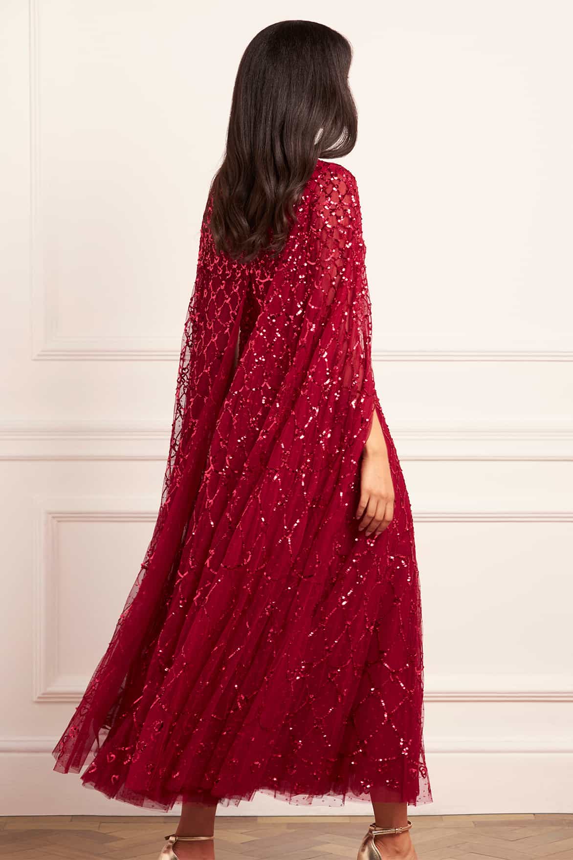 Heart Lattice Ankle Gown - Image 5