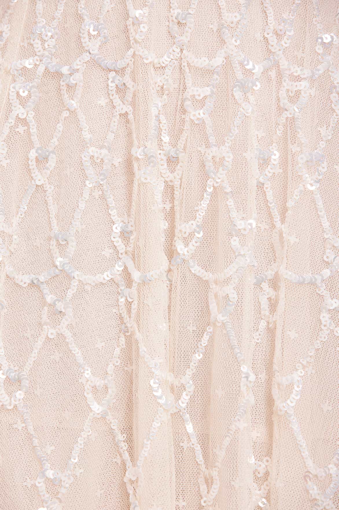 Heart Lattice Micro Mini Dress - Image 6