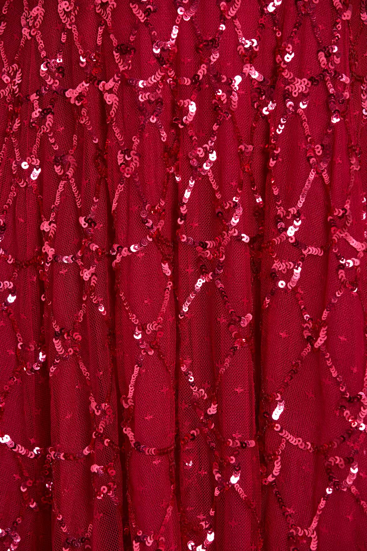 Heart Lattice Micro Mini Dress - Image 7