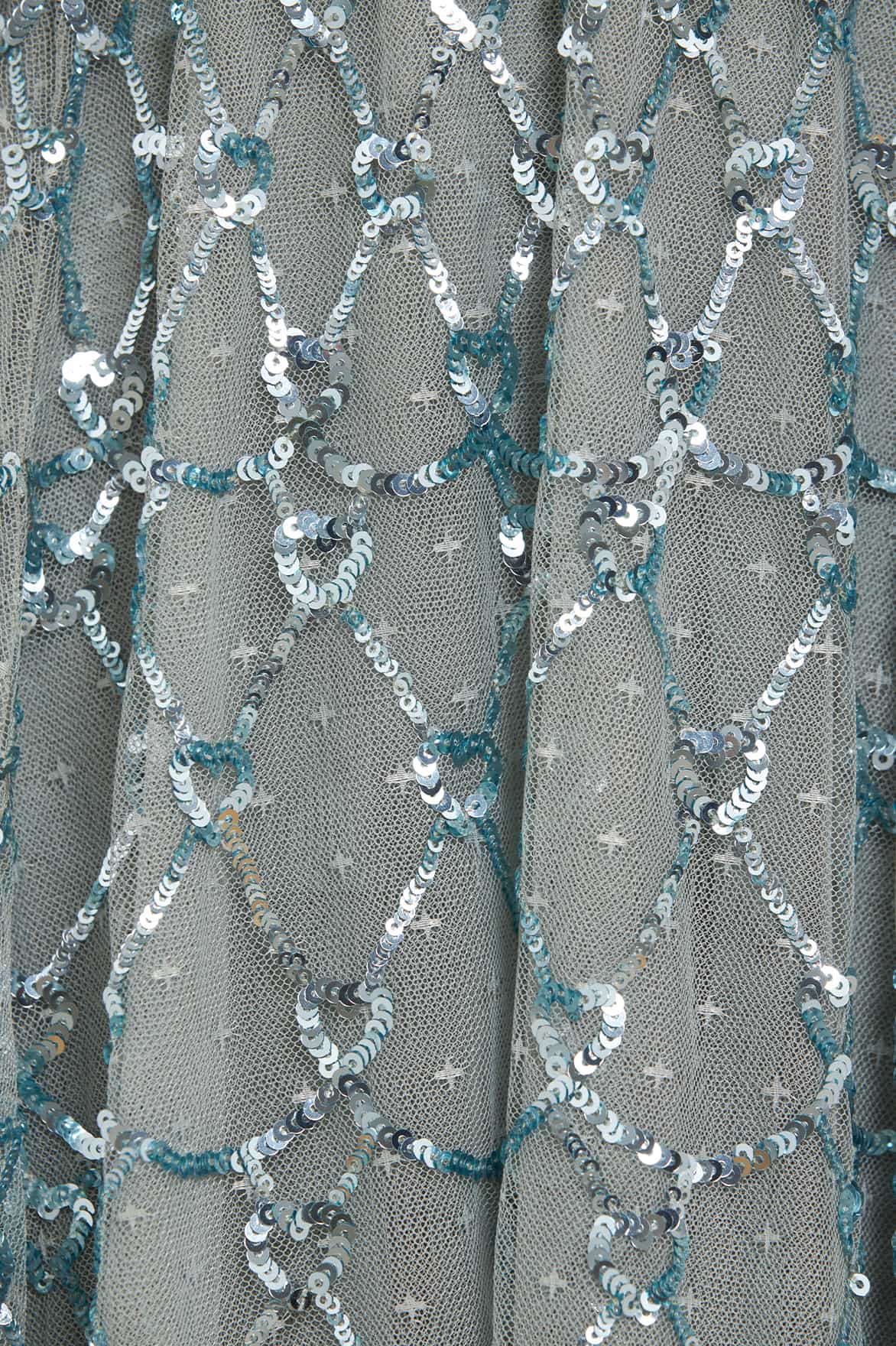 Heart Lattice Micro Mini Dress - Image 5
