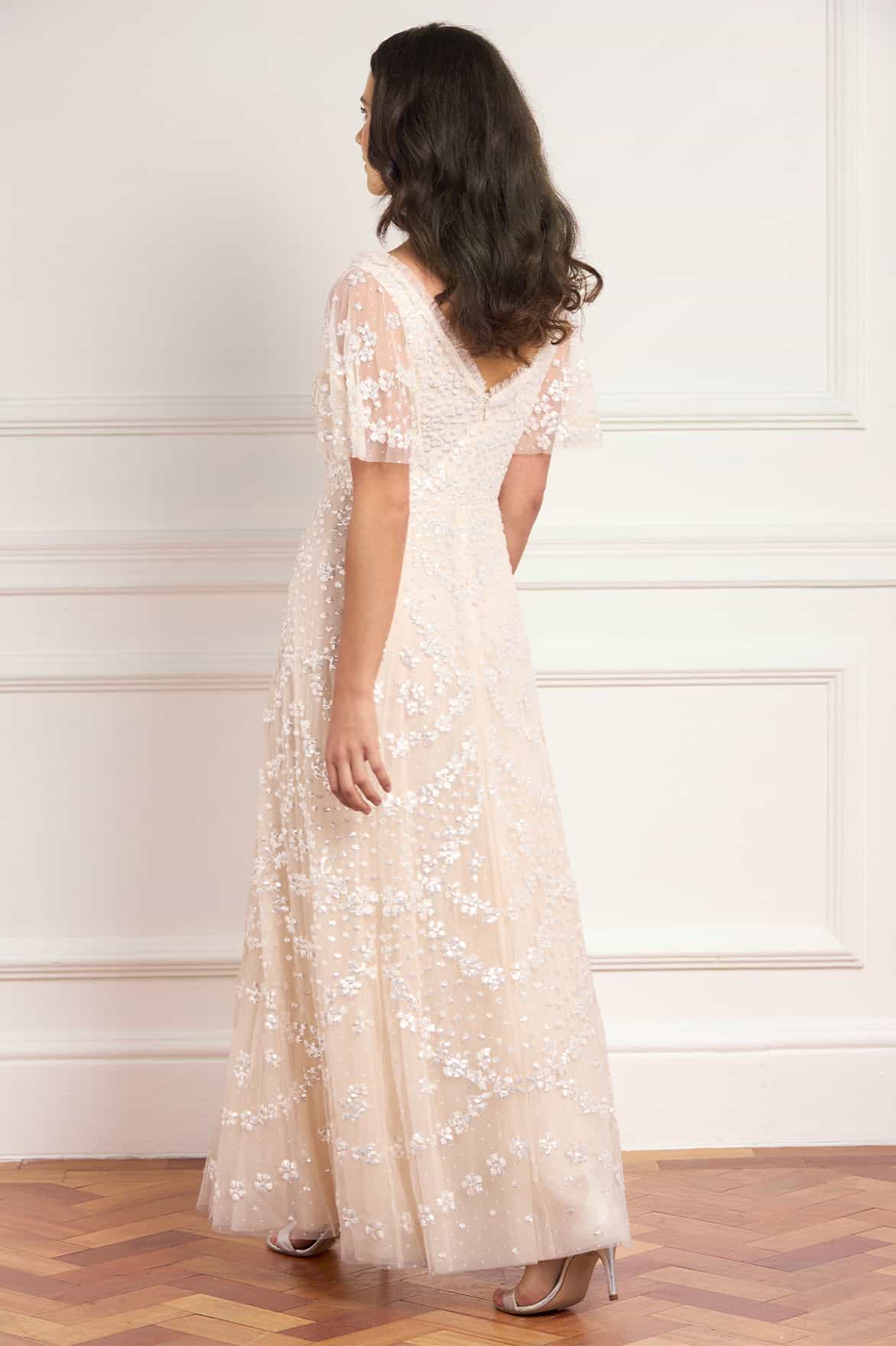 Isobel Sequin Ankle Gown - Image 5