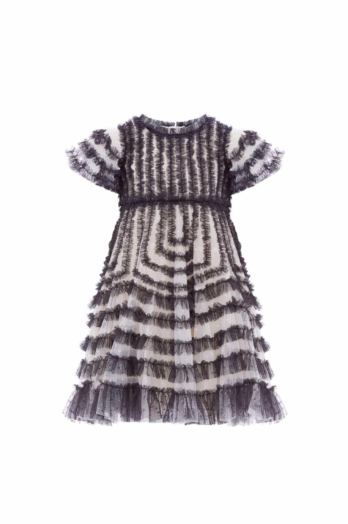 La Vie En Rose Short Sleeve Kids Dress - Image 3