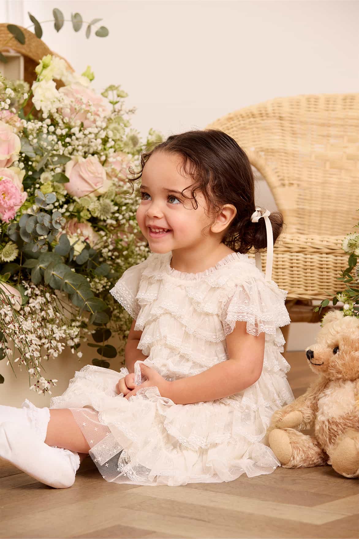 Libby Lace Baby Dress - Image 3