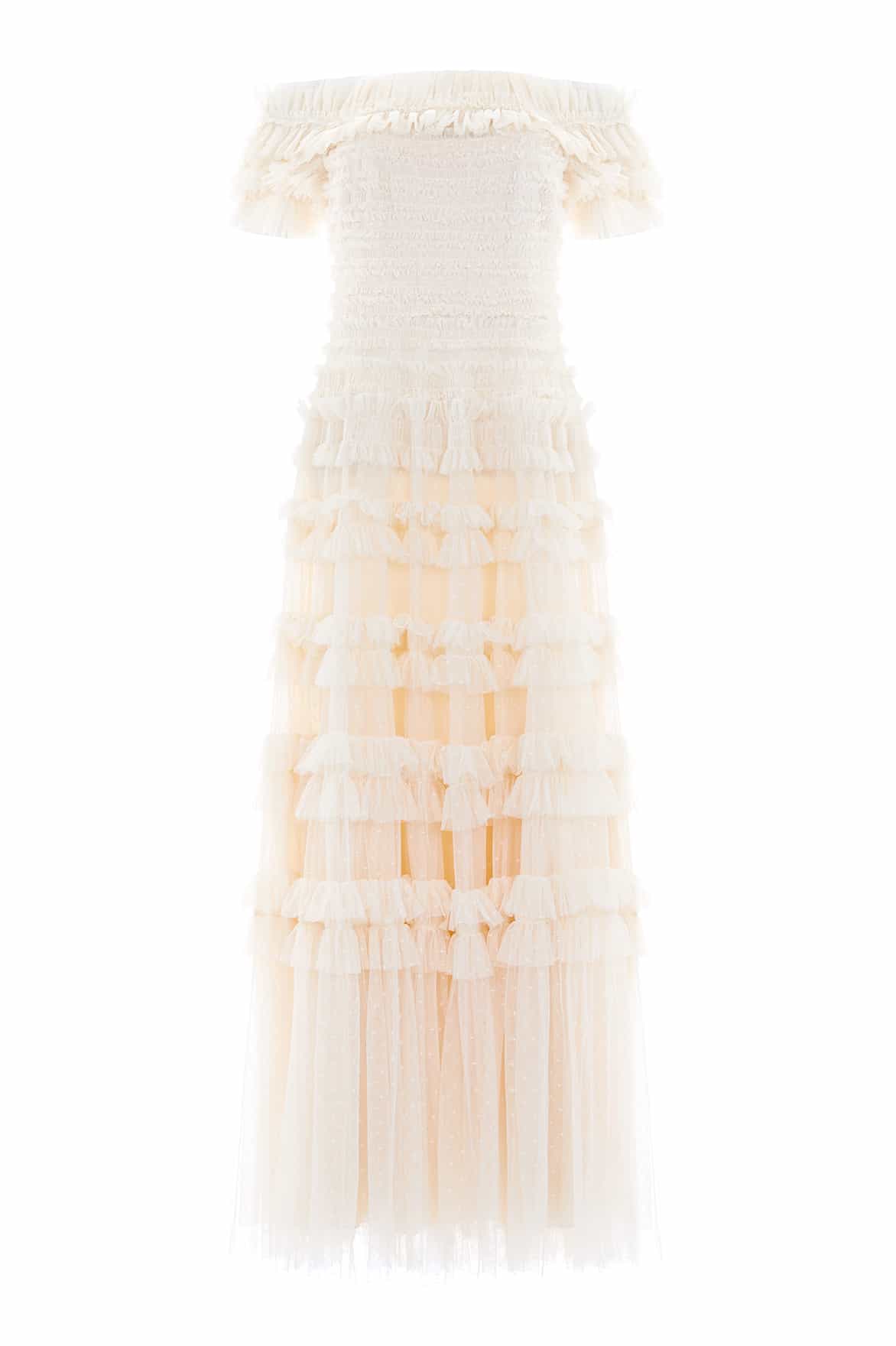 Lisette Ruffle Off Shoulder Gown - Image 3