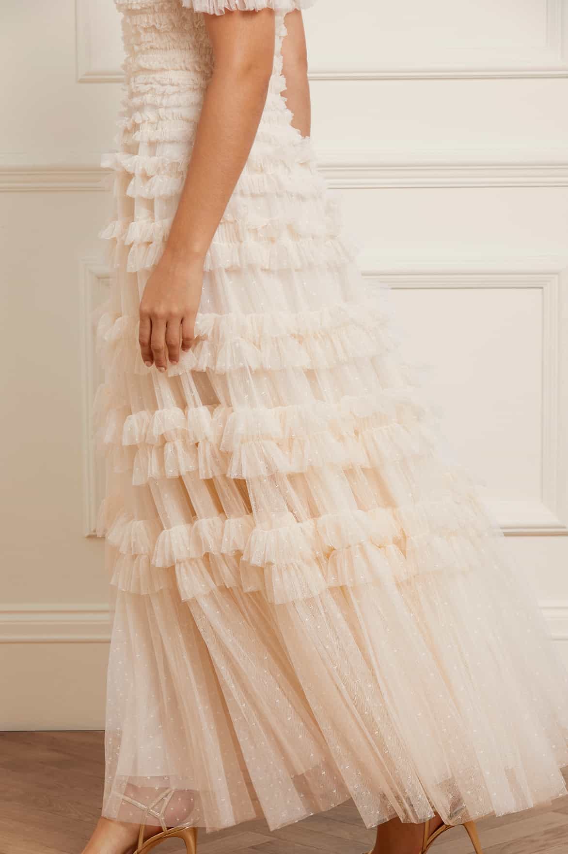 Lisette Ruffle Off Shoulder Gown - Image 9