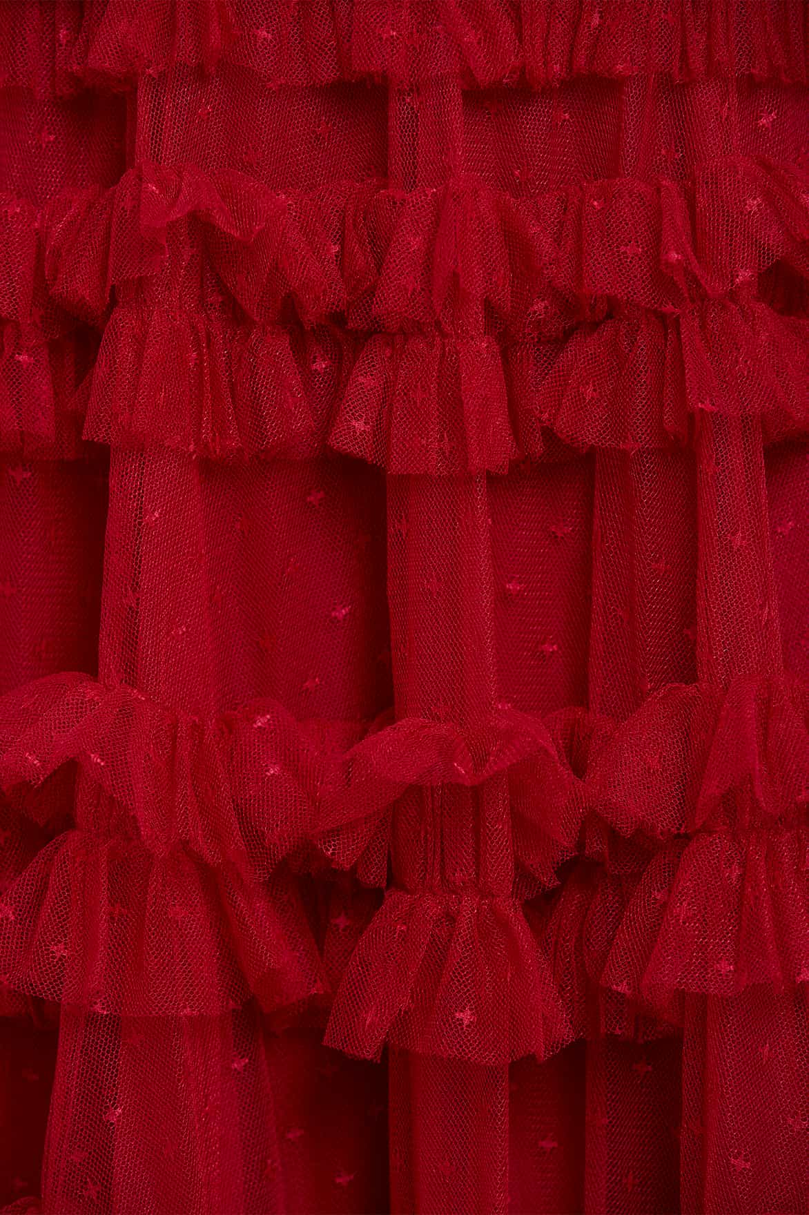 Lisette Ruffle Off Shoulder Gown - Image 9