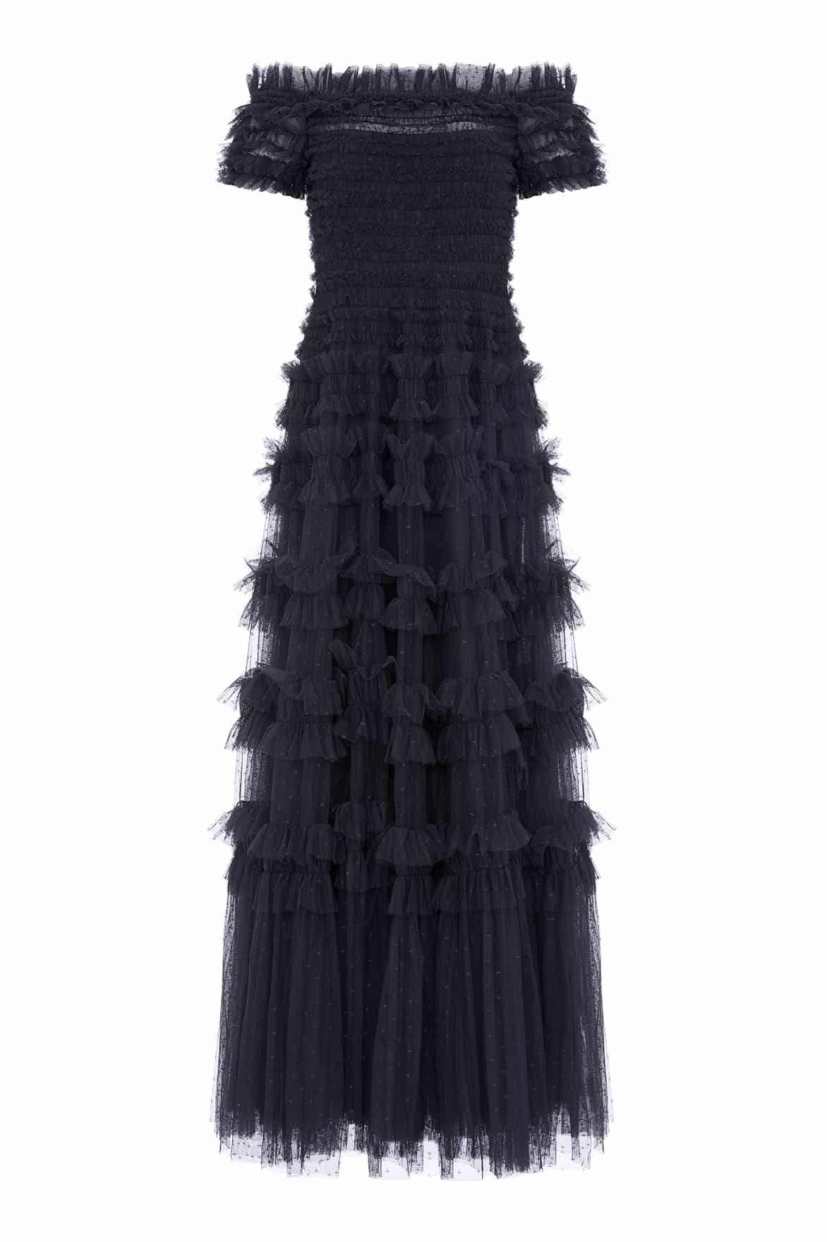 Lisette Ruffle Off Shoulder Gown - Image 3
