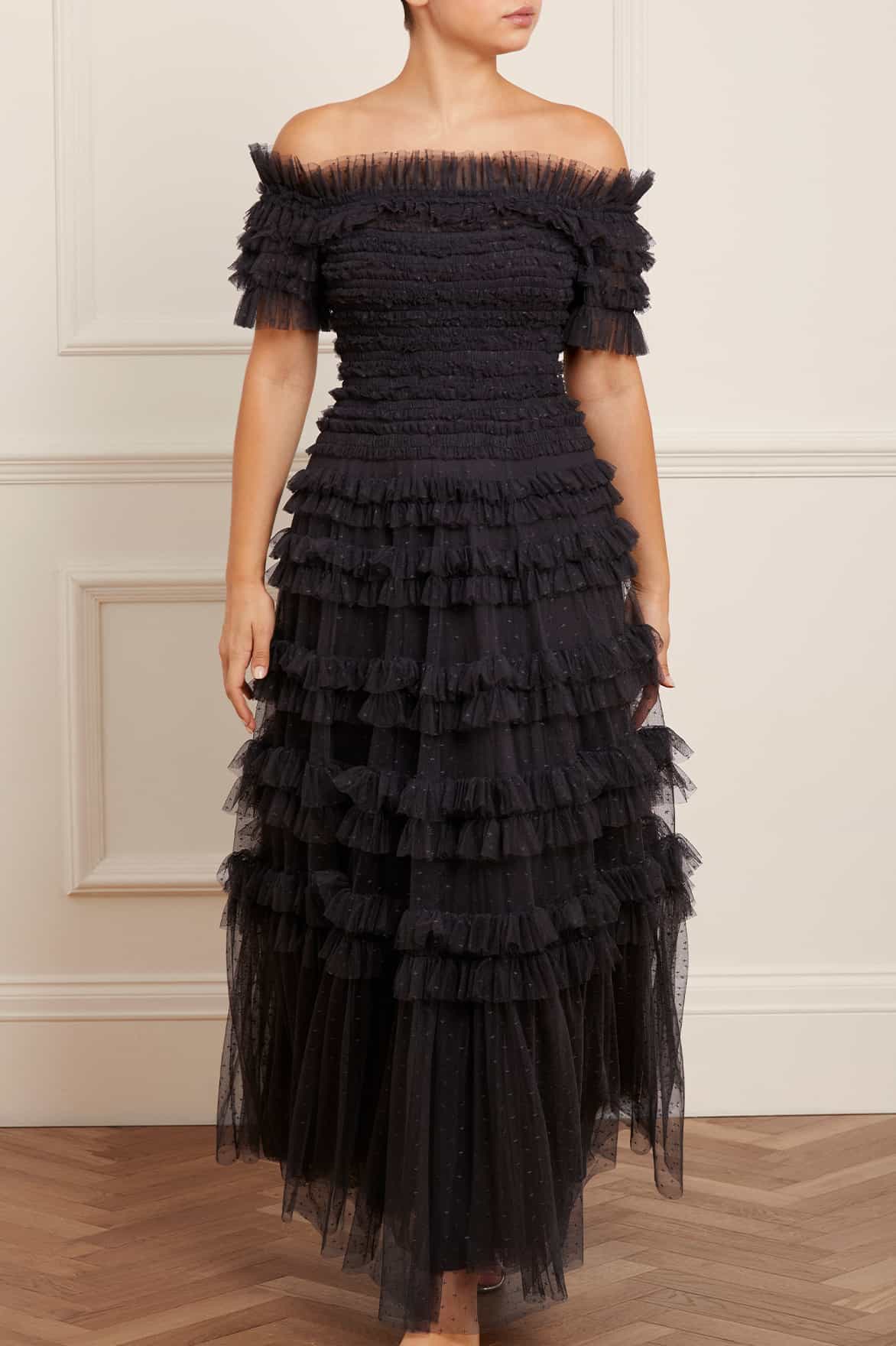 Lisette Ruffle Off Shoulder Gown - Image 4