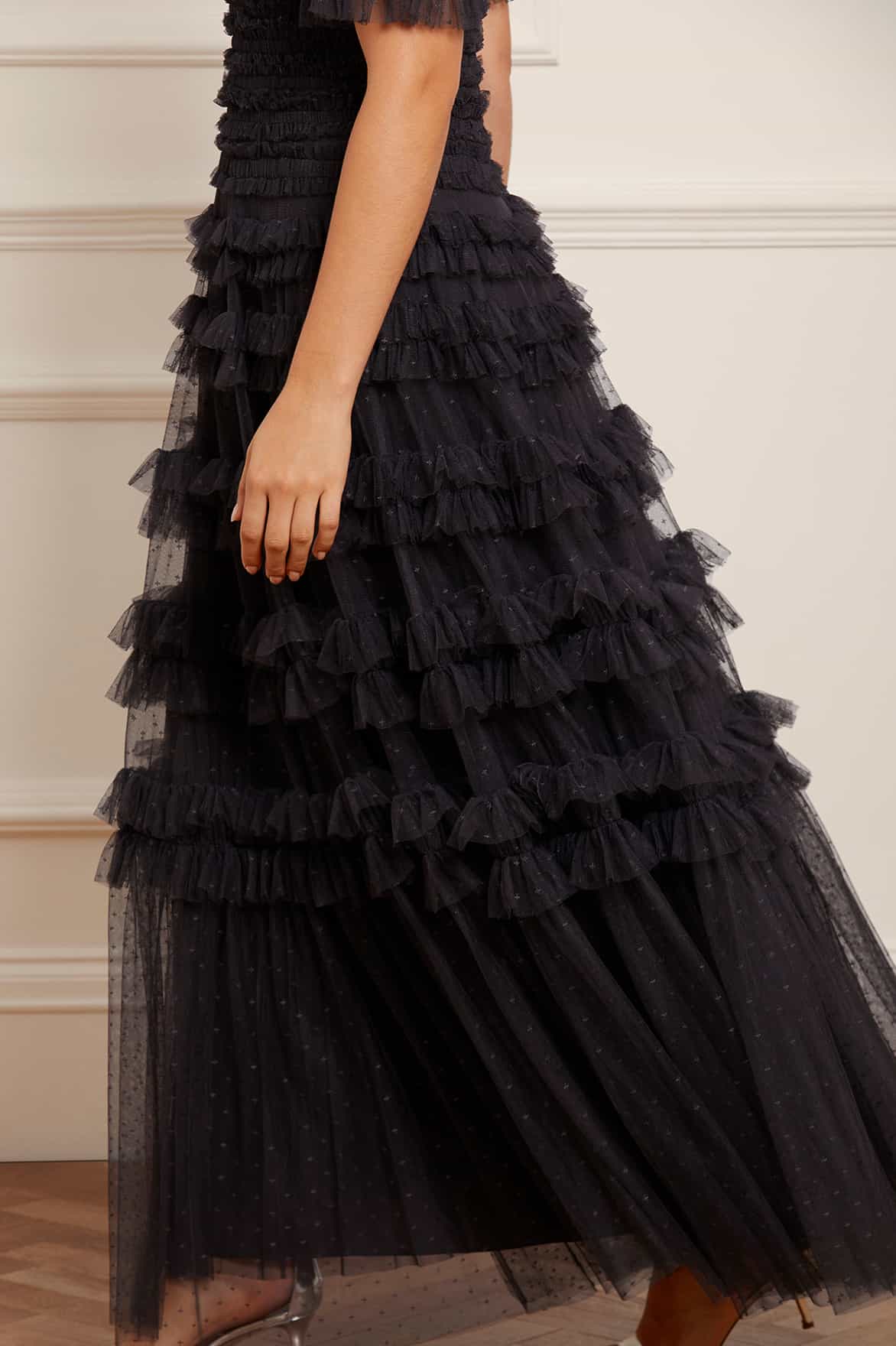 Lisette Ruffle Off Shoulder Gown - Image 6