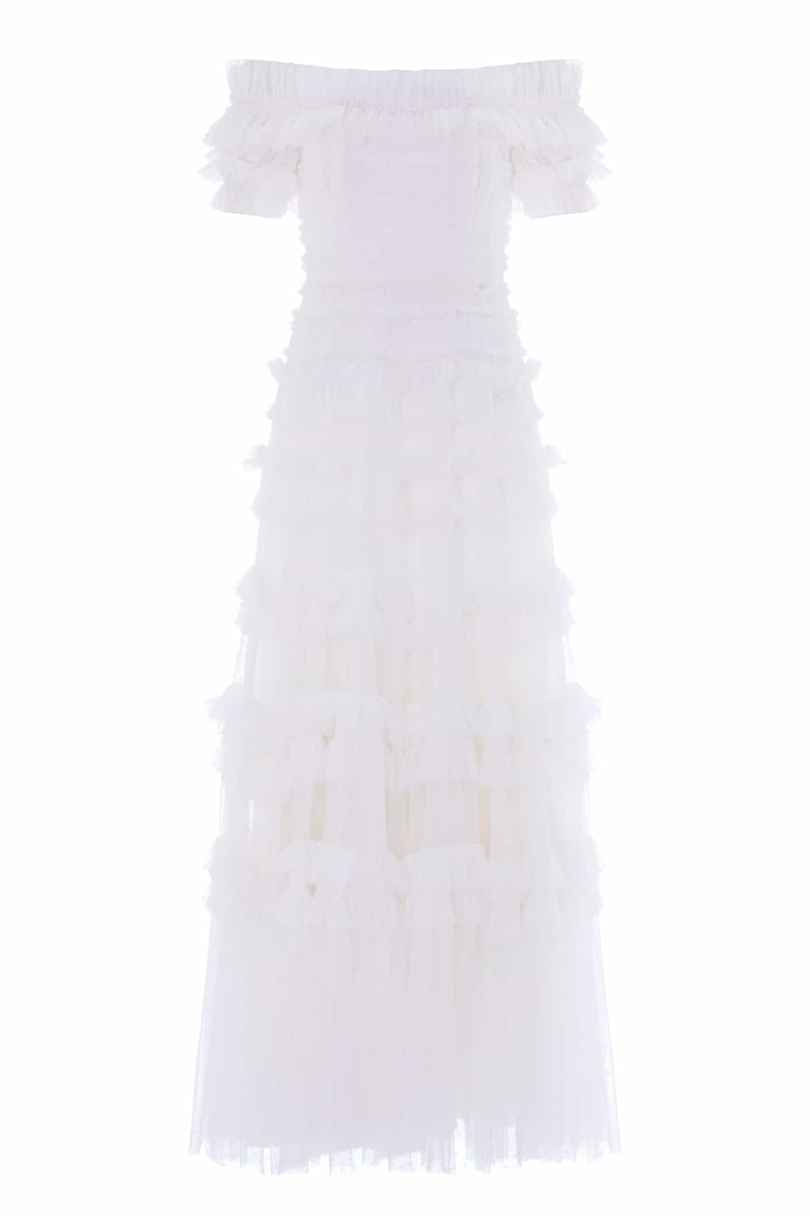 Lisette Ruffle Off-Shoulder Gown - Image 3