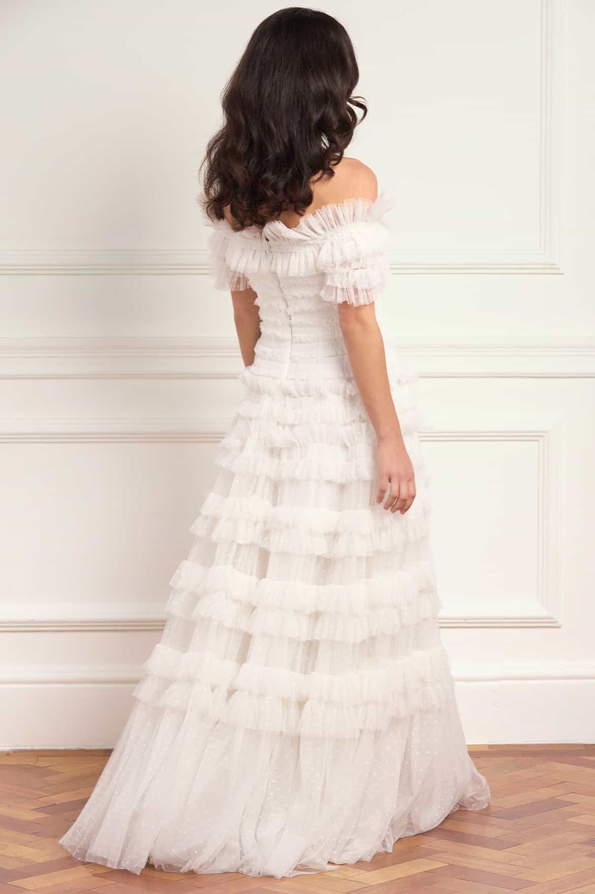 Lisette Ruffle Off-Shoulder Gown - Image 6