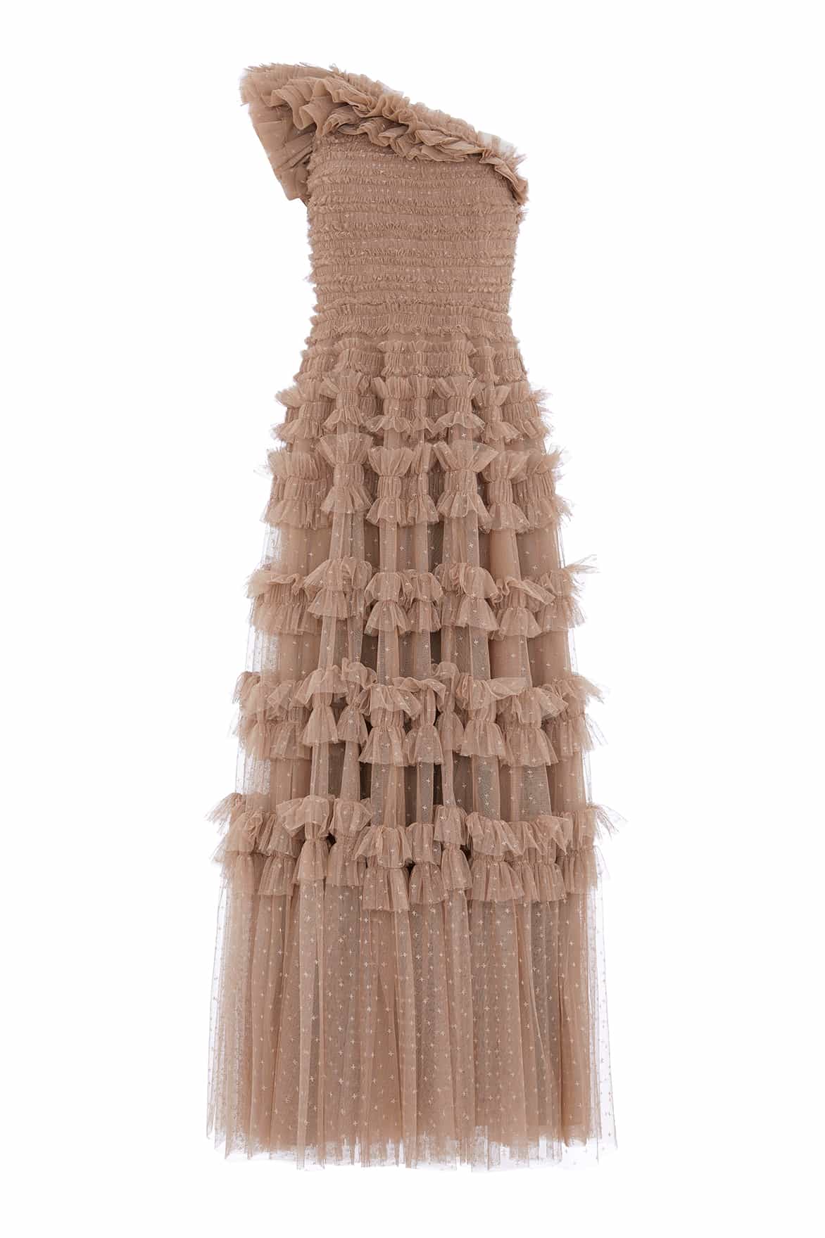 Lisette Ruffle One-Shoulder Gown - Image 3