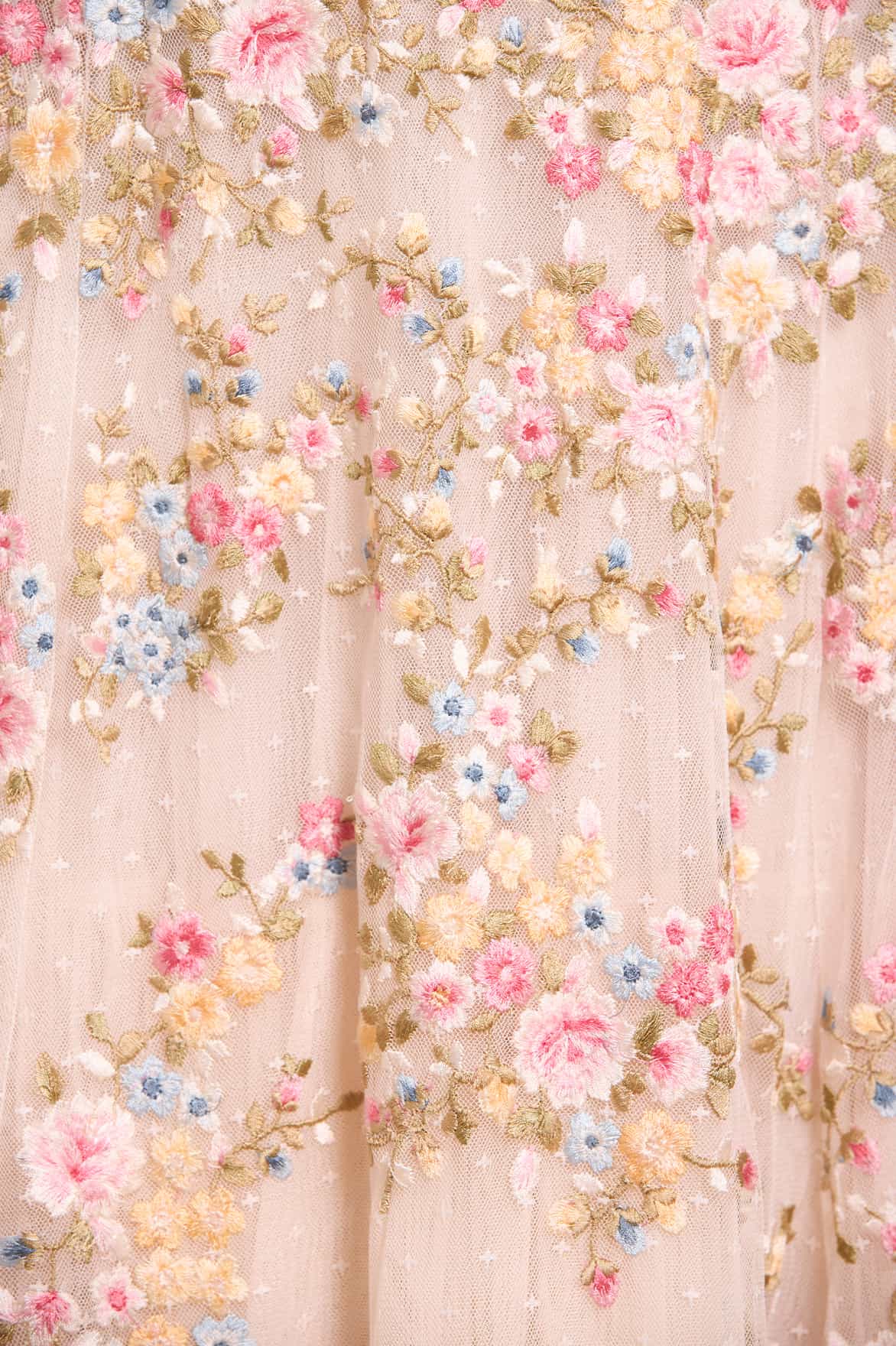 Lunaria Wreath Off-Shoulder Long Sleeve Gown - Image 5